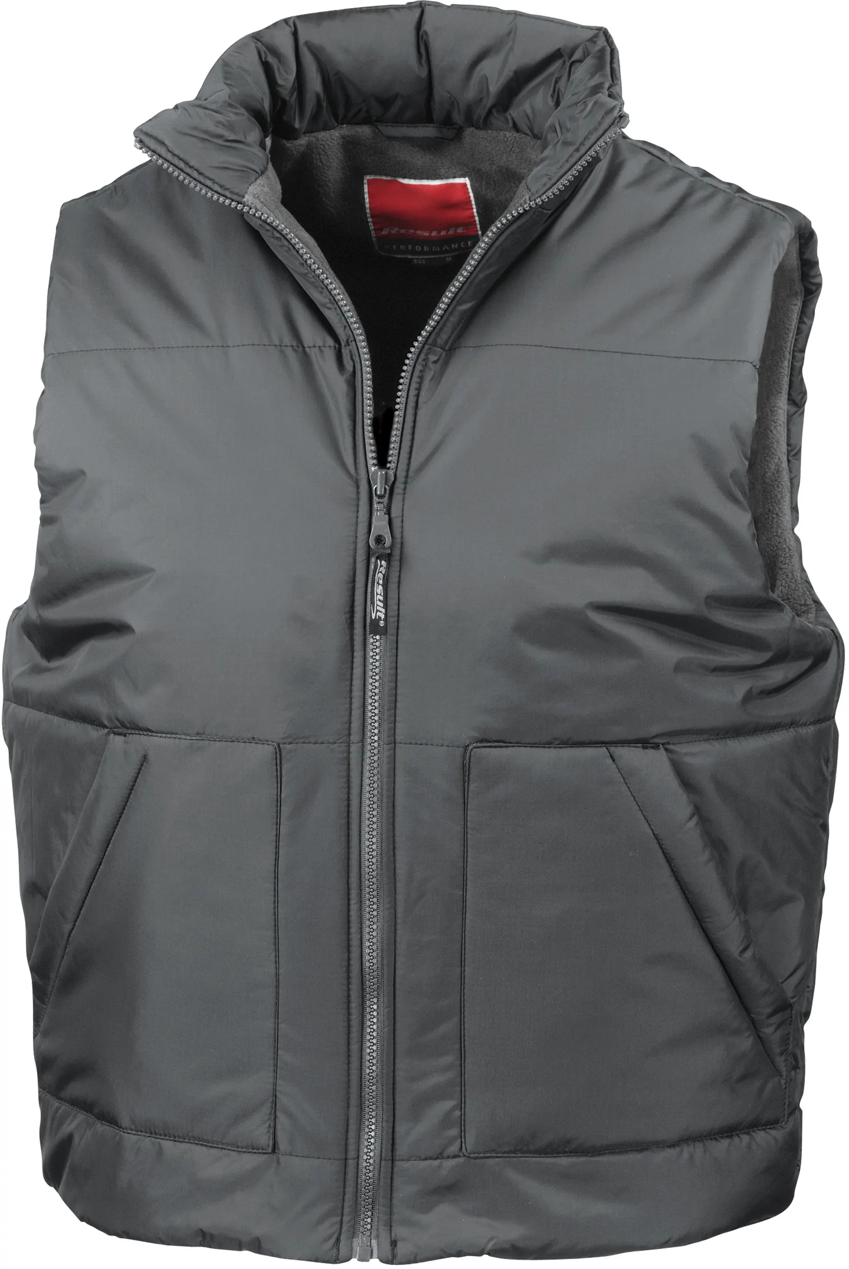 Chaleco acolchado con forro polar