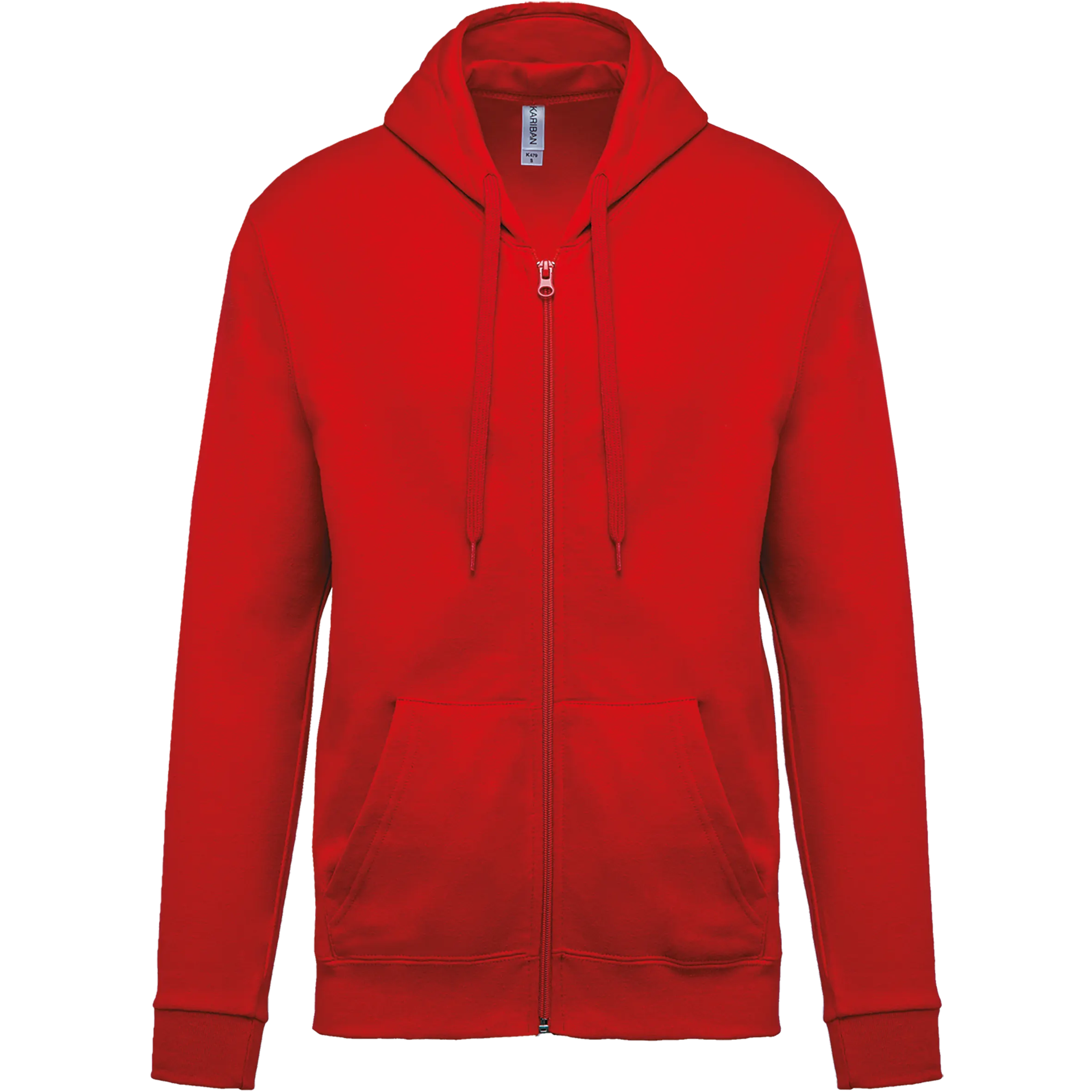 Sudadera capucha y cremallera unisex
