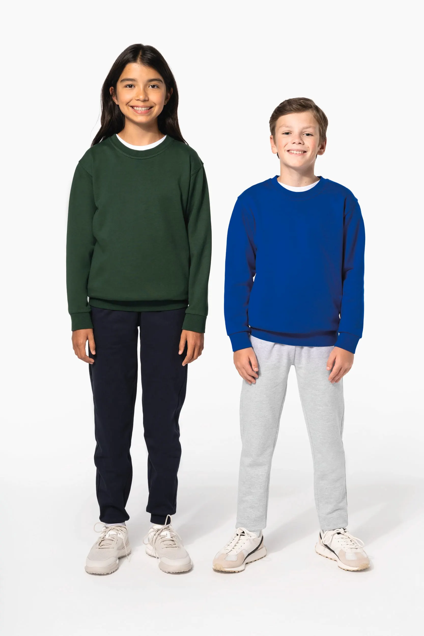 Sudadera cuello redondo infantil