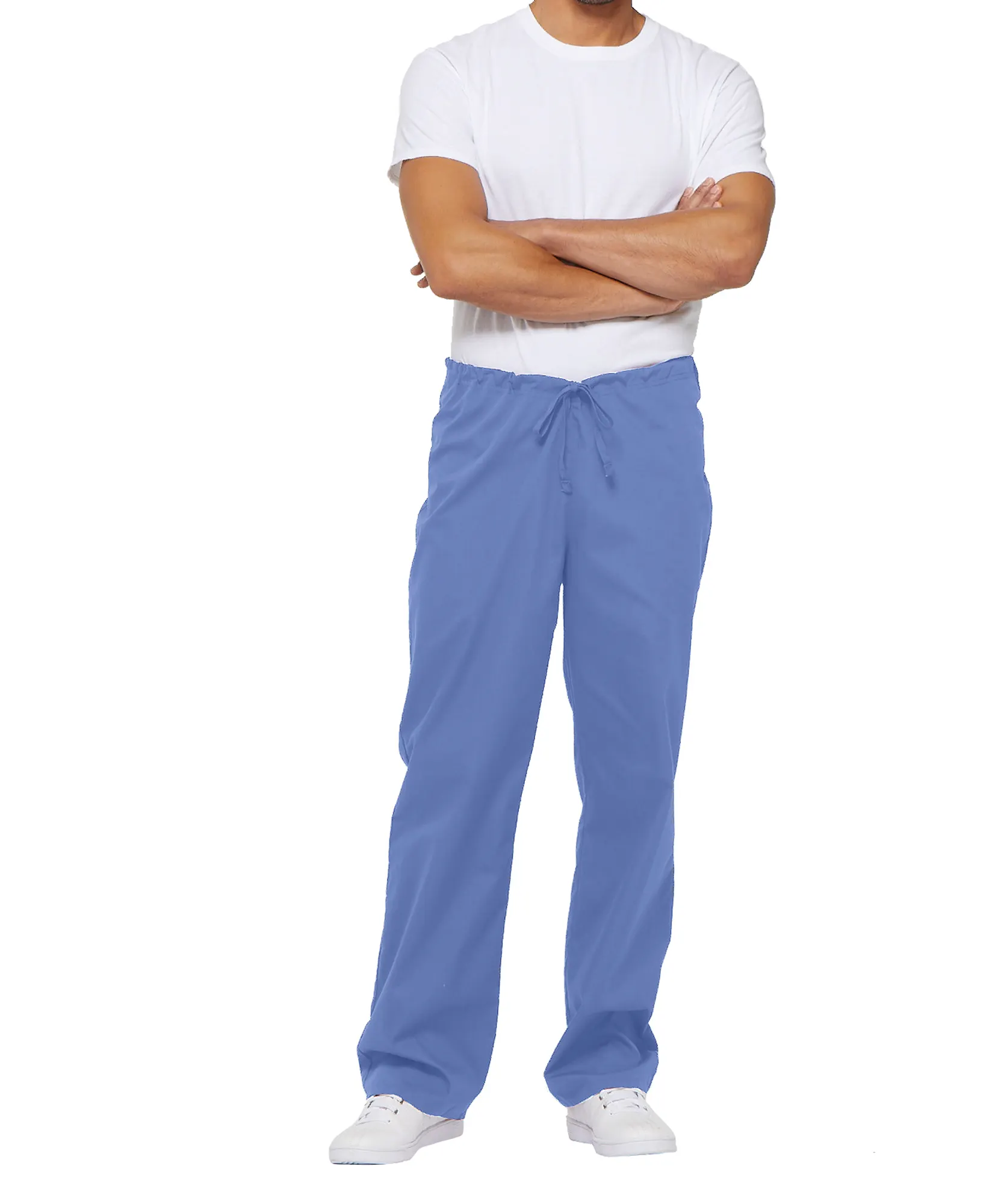 Pantalón con cordón y tiro estándar unisex<br/>