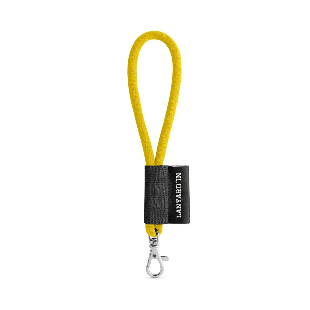 75090. SET Lanyard TUBE Short (Ø 7 mm) con mosquetón de 9 mm