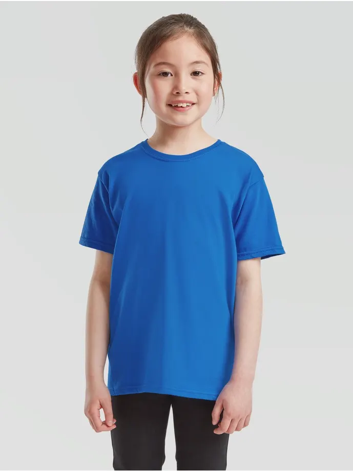 CAMISETA FRUIT OF THE LOOM ICONIC 150 T NIÑA