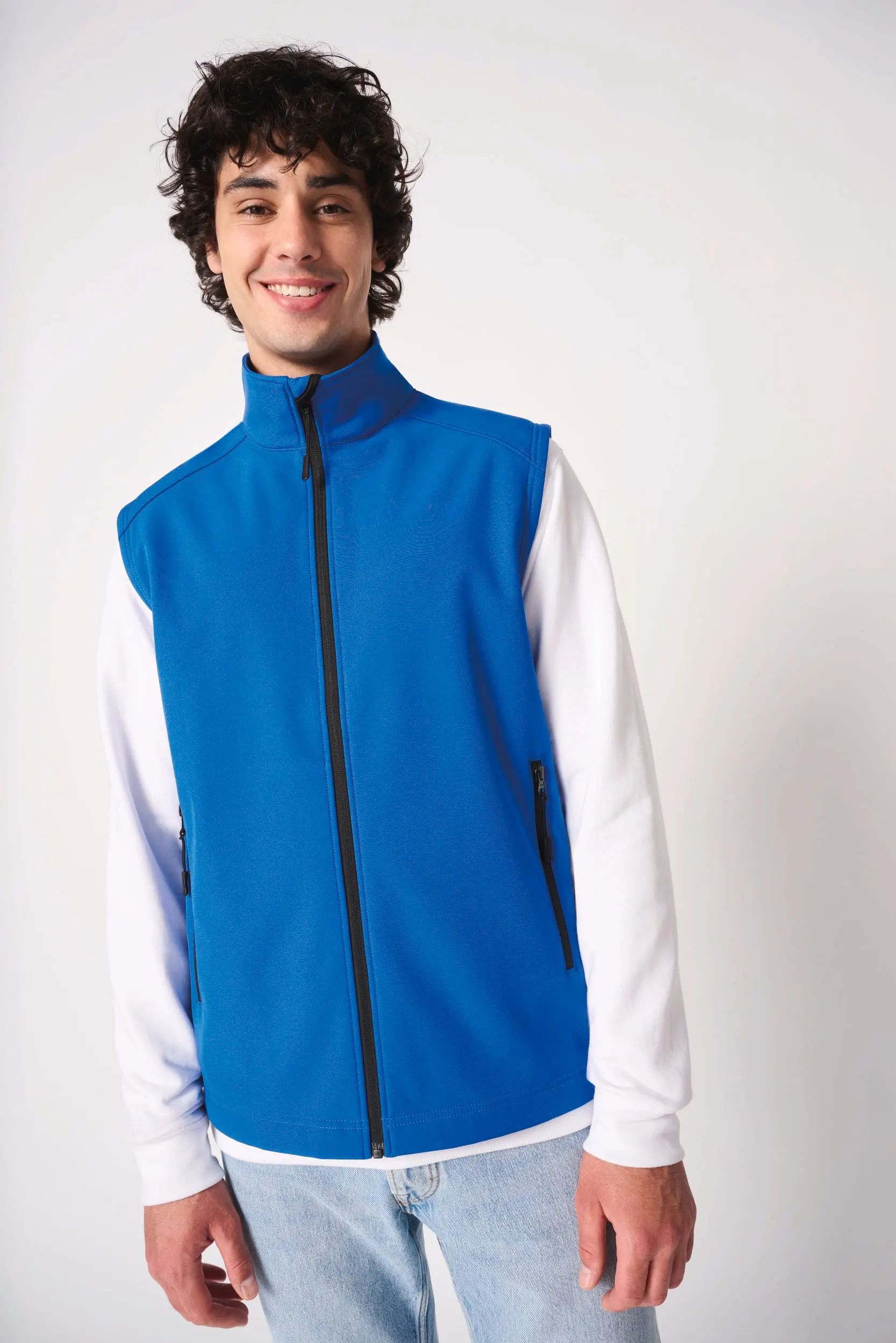 Chaleco softshell de 2 capas unisex