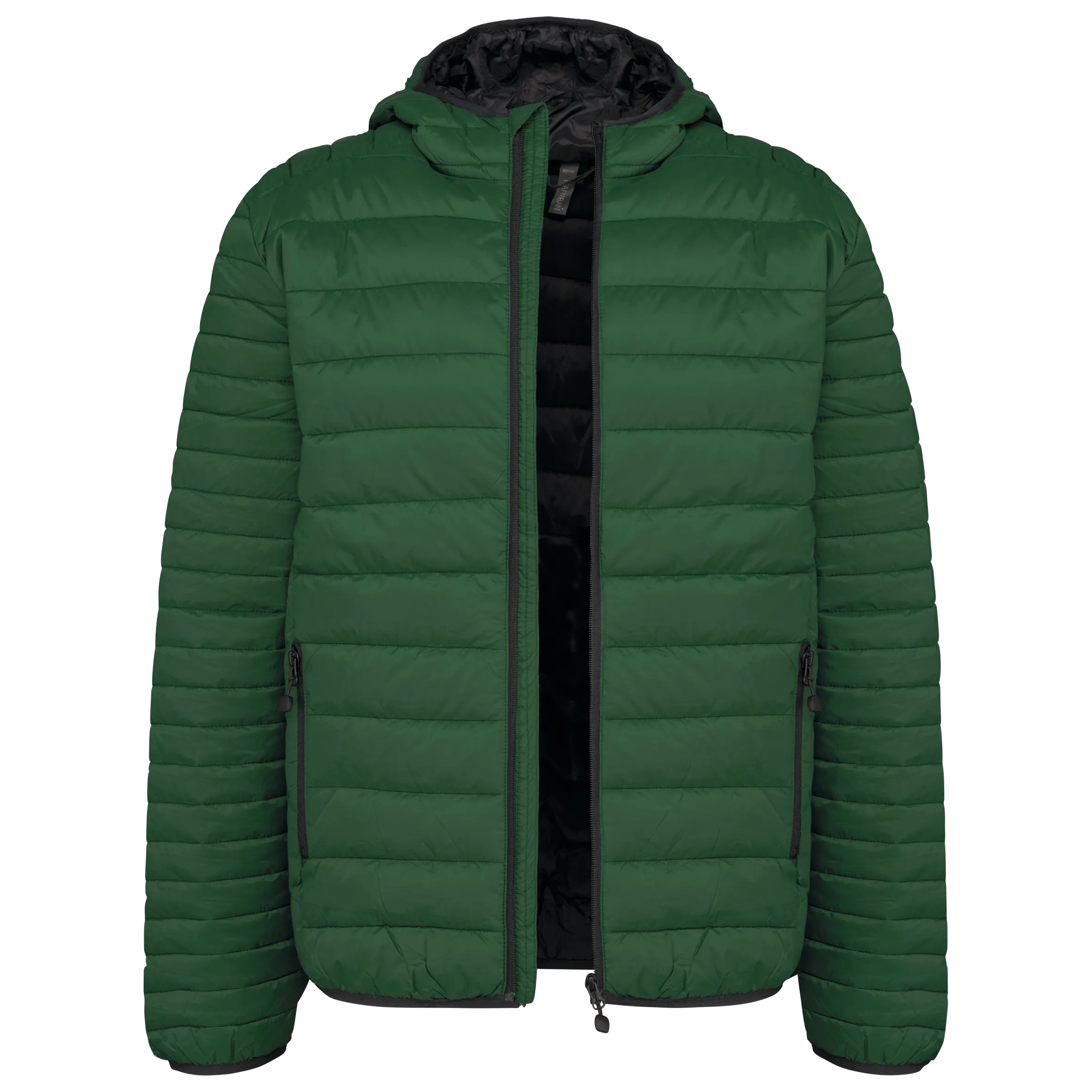 Chaqueta acolchada y ligera con capucha hombre