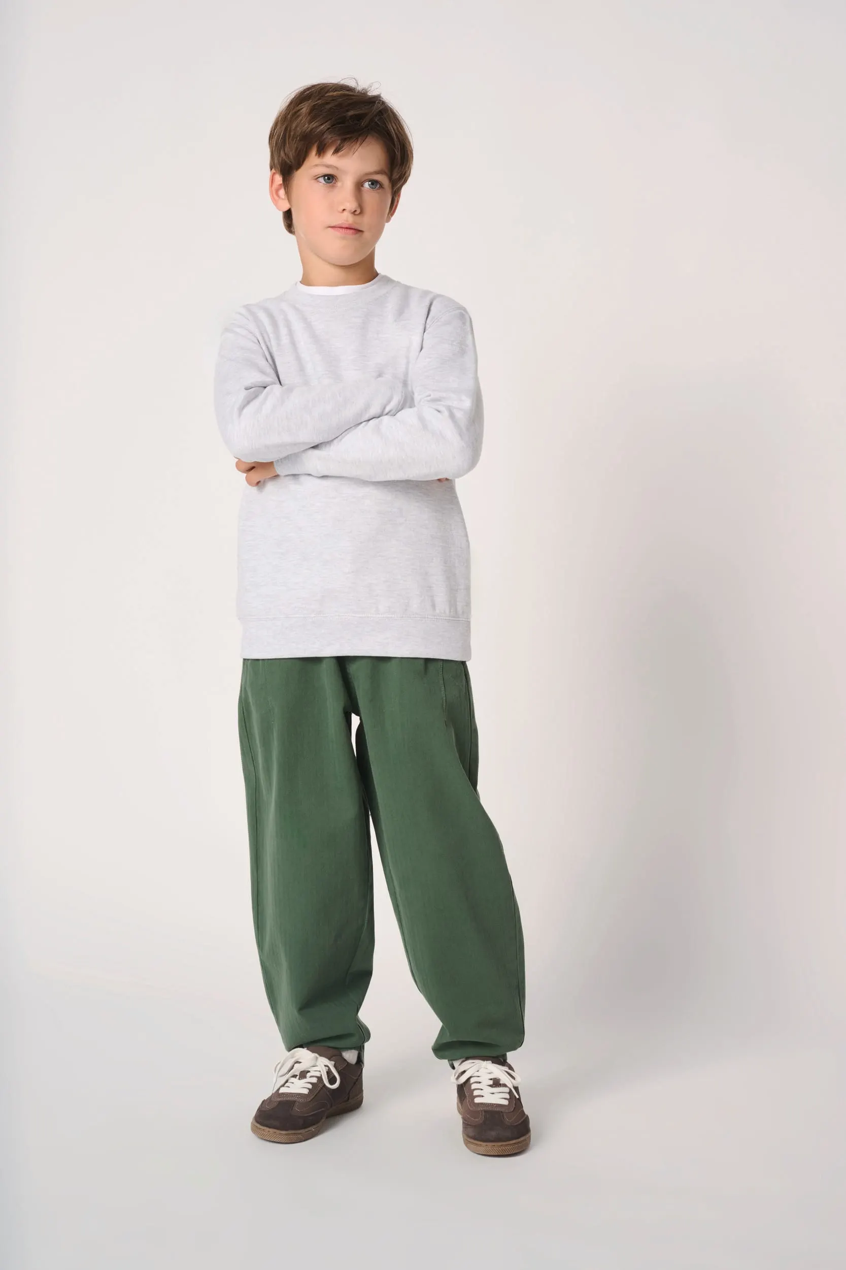 Sudadera cuello redondo infantil