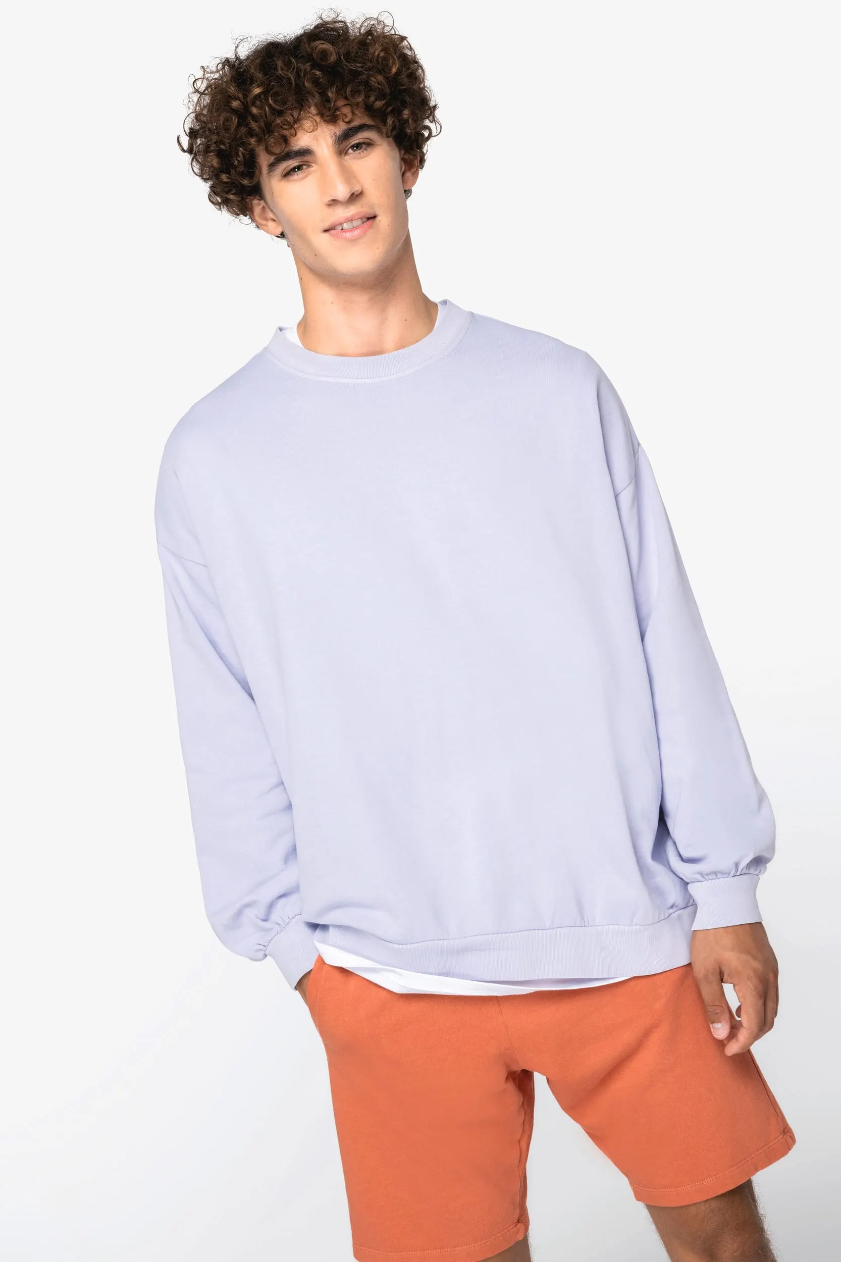 Sudadera ecorresponsable oversize French Terry unisex
