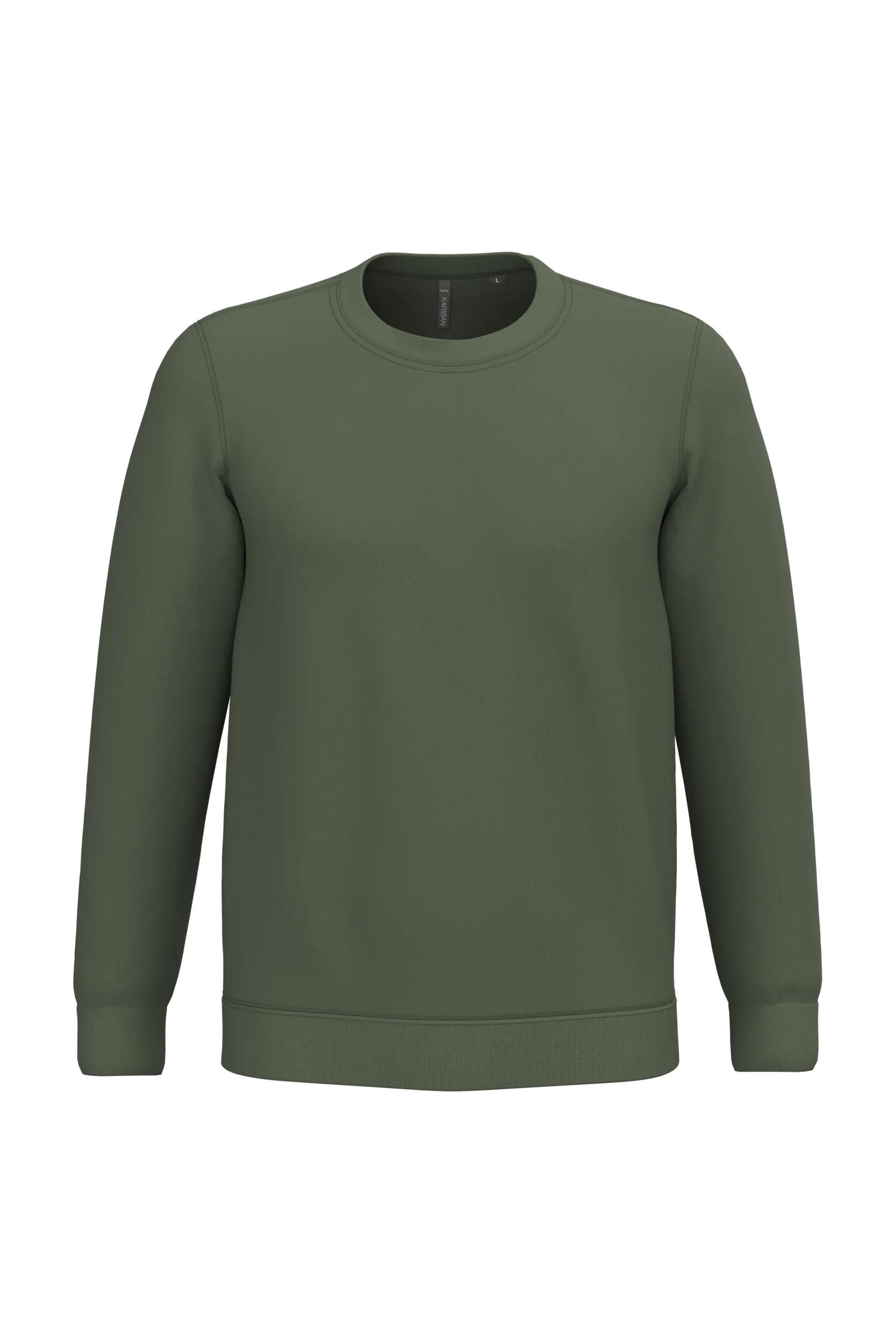 Sudadera cuello redondo