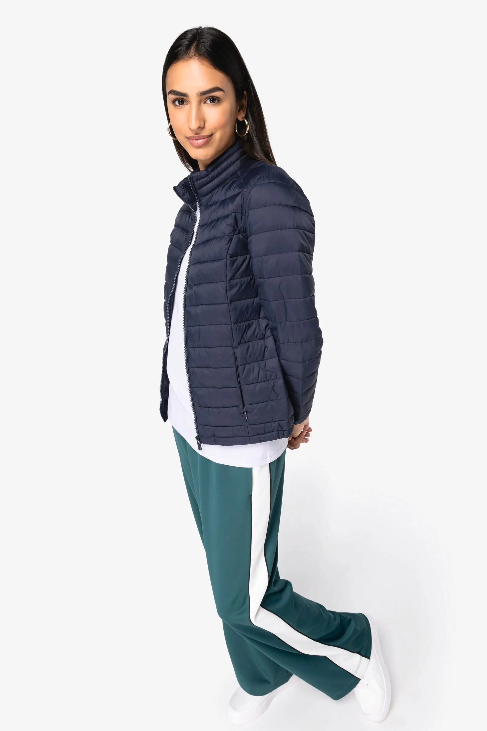 Chaqueta acolchada ligera ecorresponsable mujer
