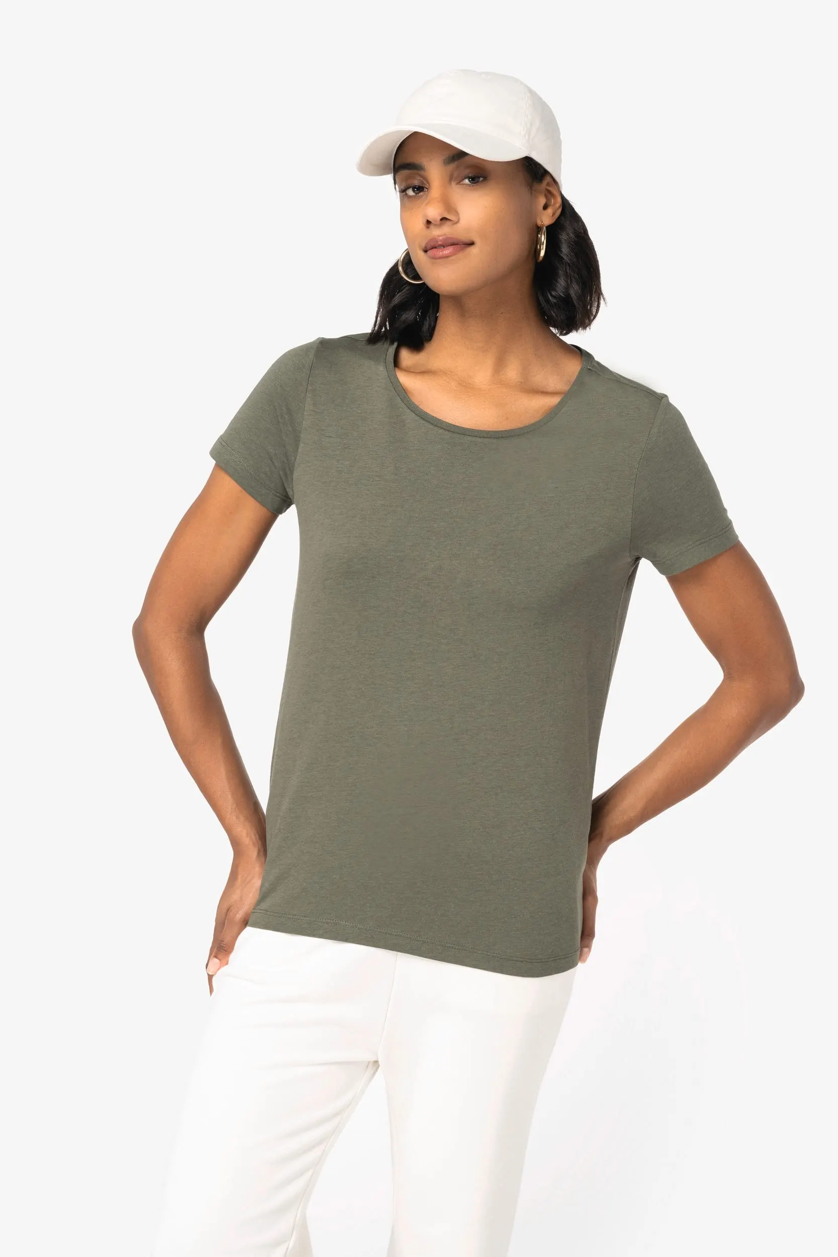 Camiseta ecorresponsable modal mujer