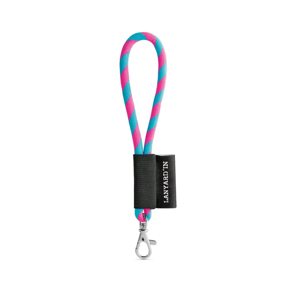 SET Lanyard TUBE Short (Ø 7 mm) con mosquetón de 9 mm
