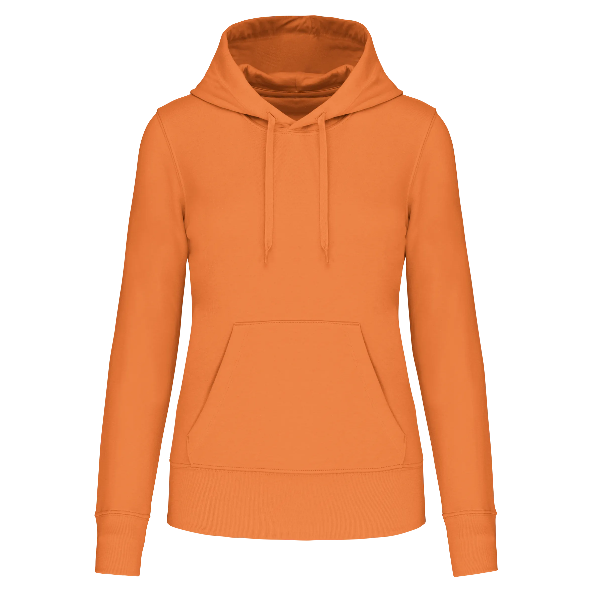 Sudadera capucha ecorresponsable mujer