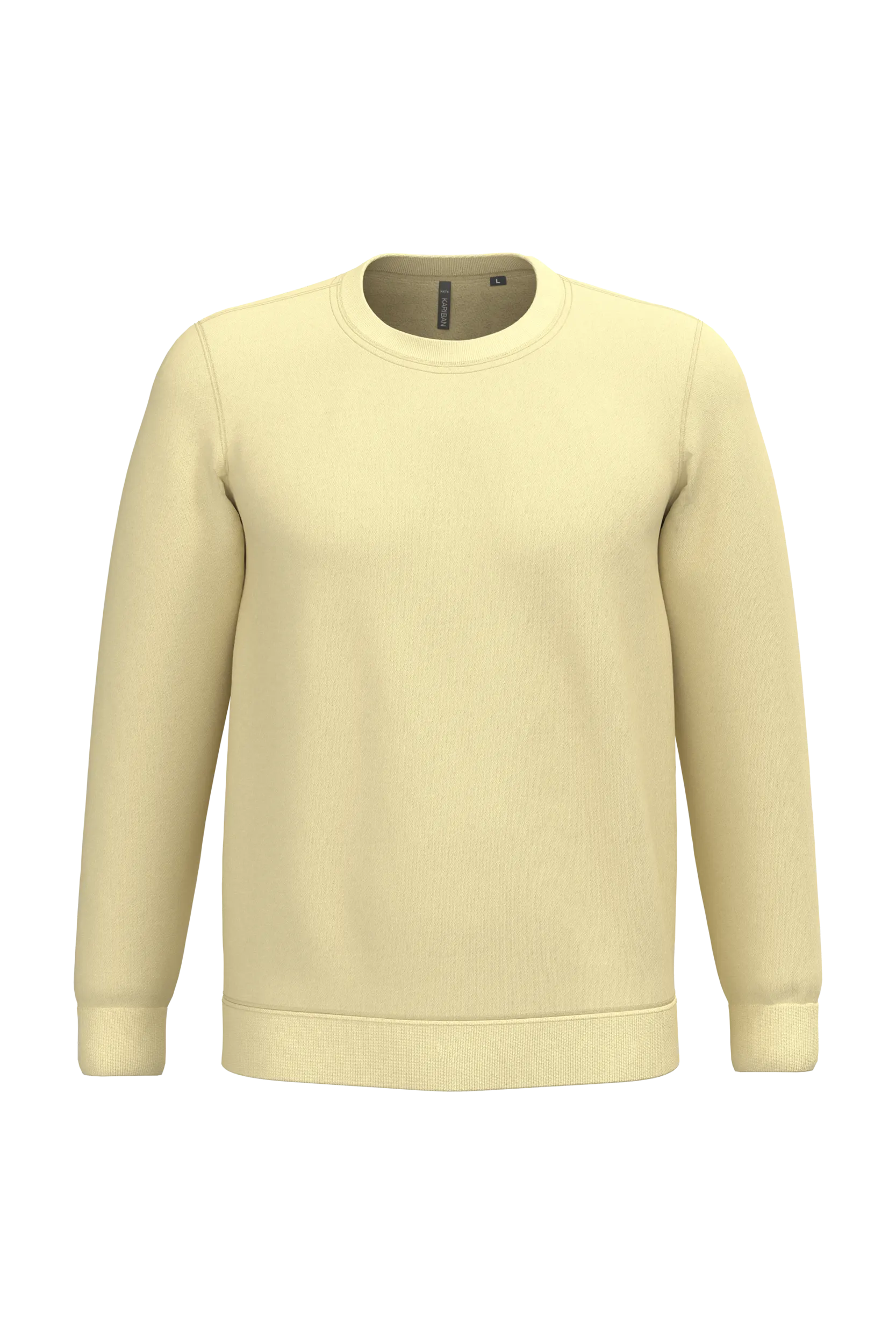 Sudadera cuello redondo