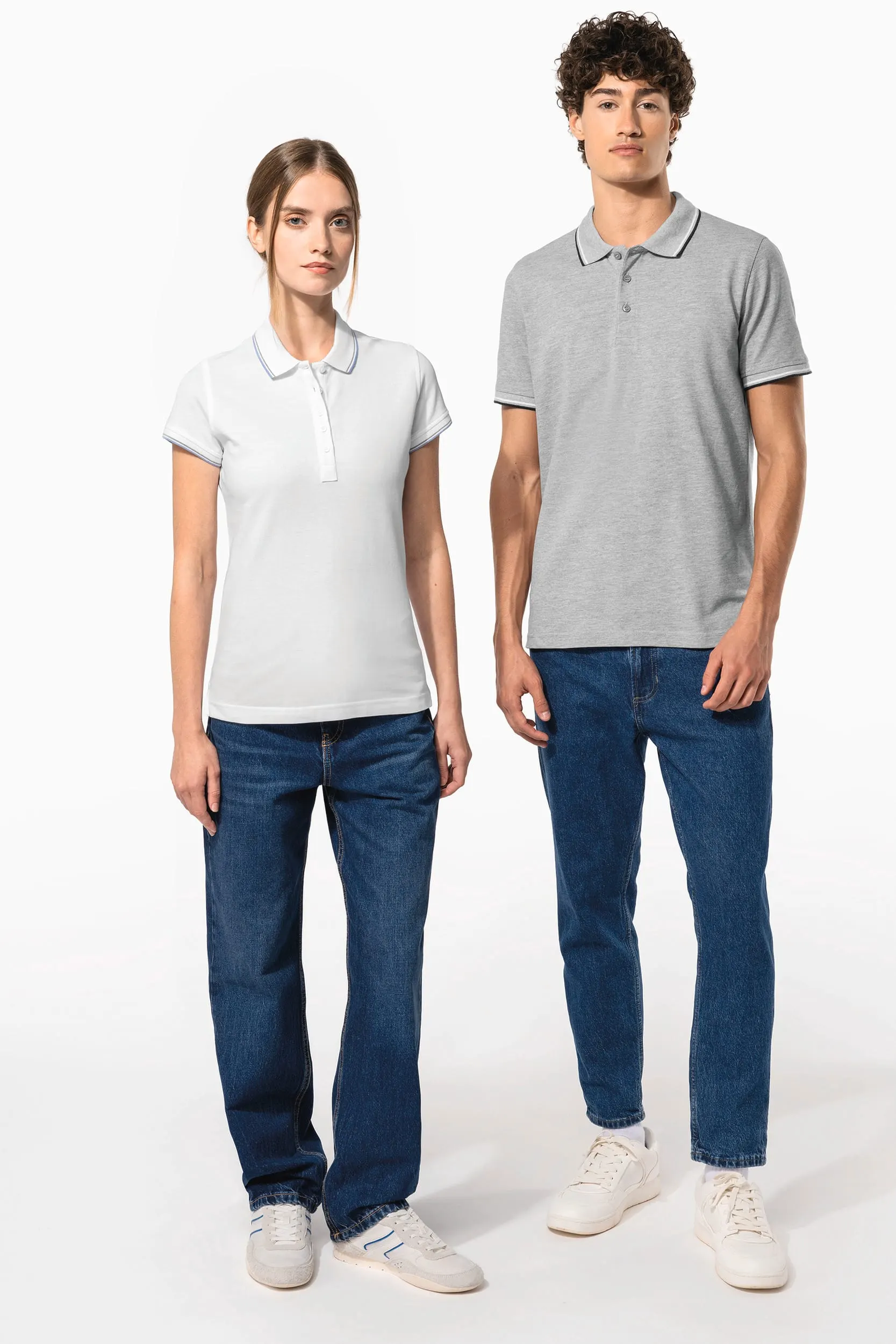 Polo de manga corta hombre