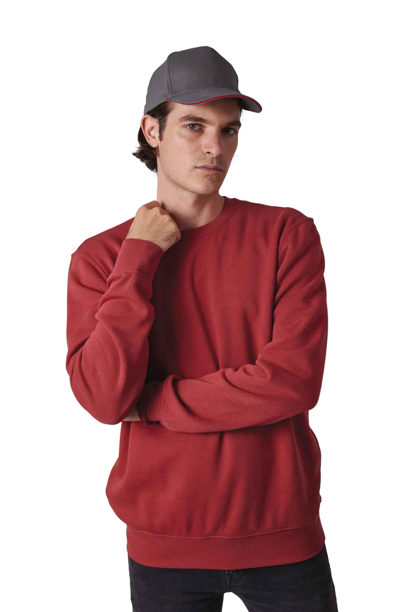 Gorra con sandwich contrastado 5 paneles