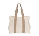 Bolsa shopper reciclada grande con fuelle