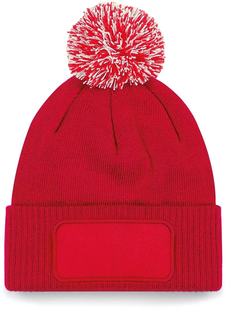 Gorro parche Snowstar® con pompón <br/>