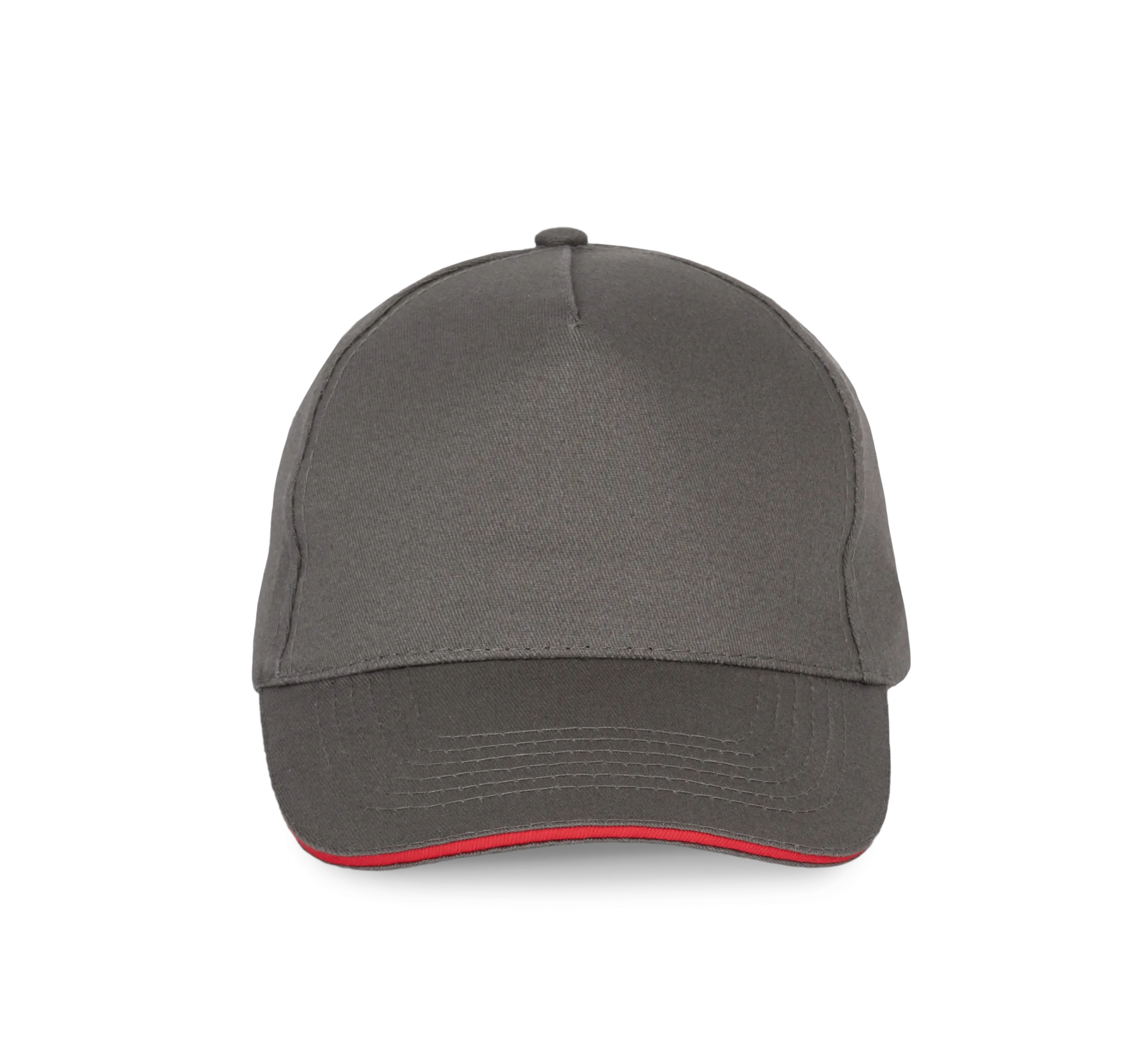 Gorra con sandwich contrastado 5 paneles