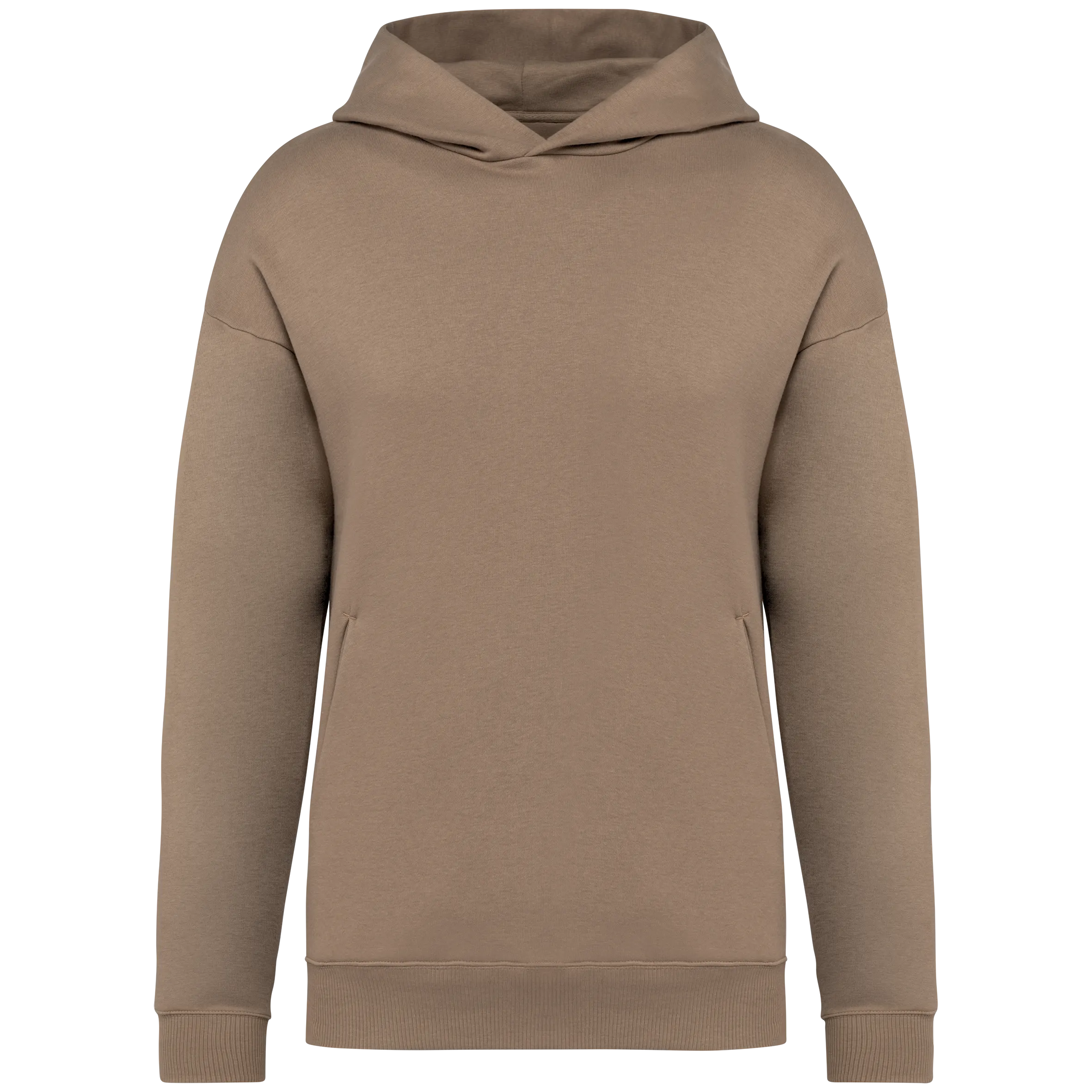 Sudadera ecorresponsable con capucha oversize unisex