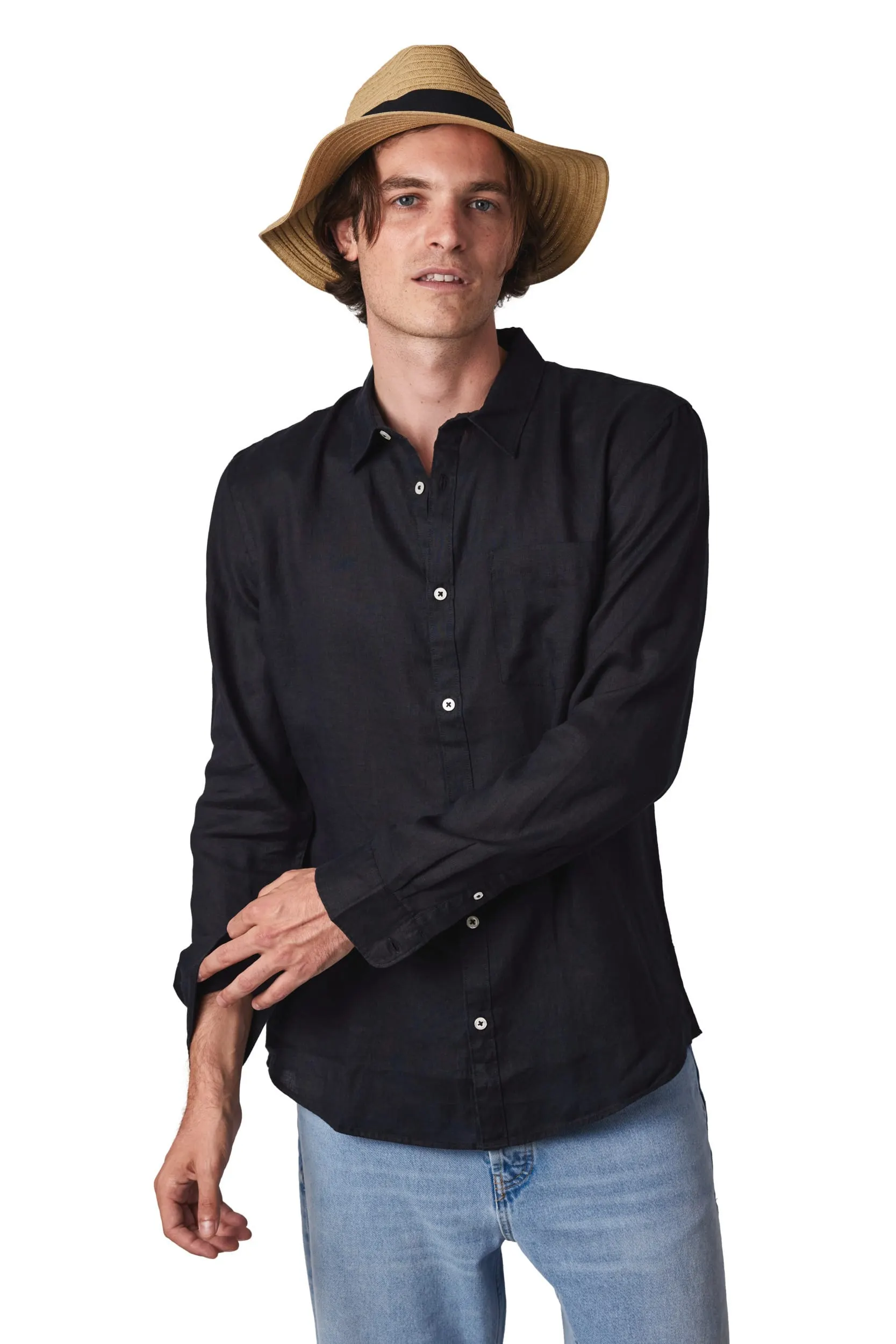 Sombrero de paja clásico
