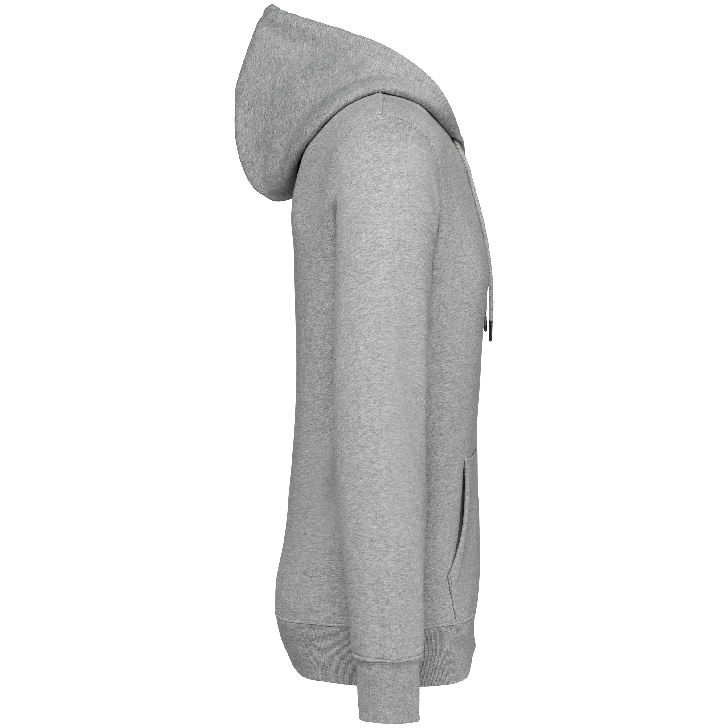 Sudadera ecorresponsable con cremallera y capucha unisex