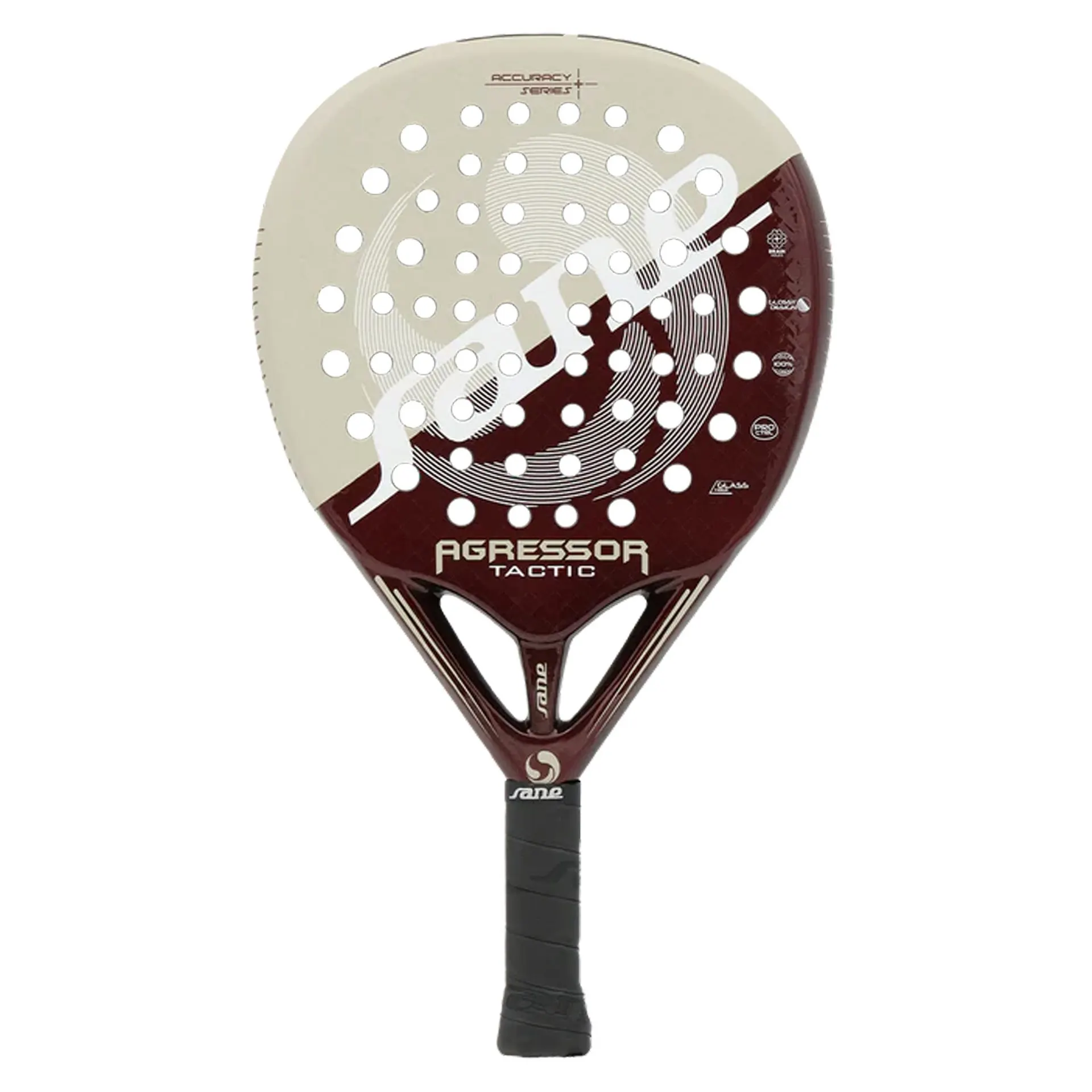 PALA DE PÁDEL SANE AGRESSOR TACTIC FIBER
