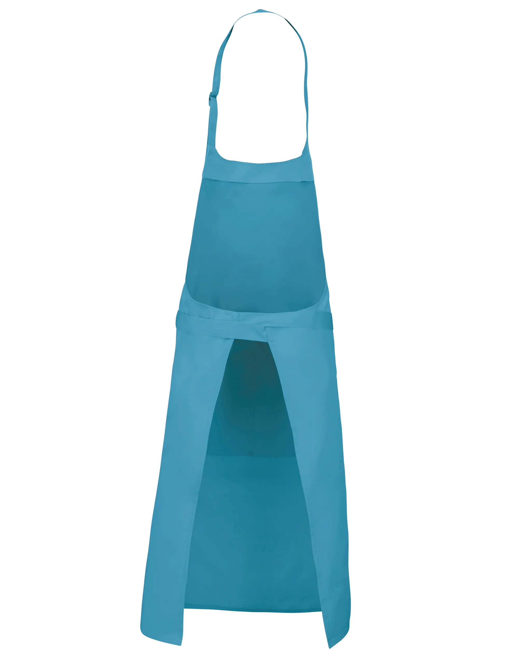 Delantal poliéster/algodón con bolsillo