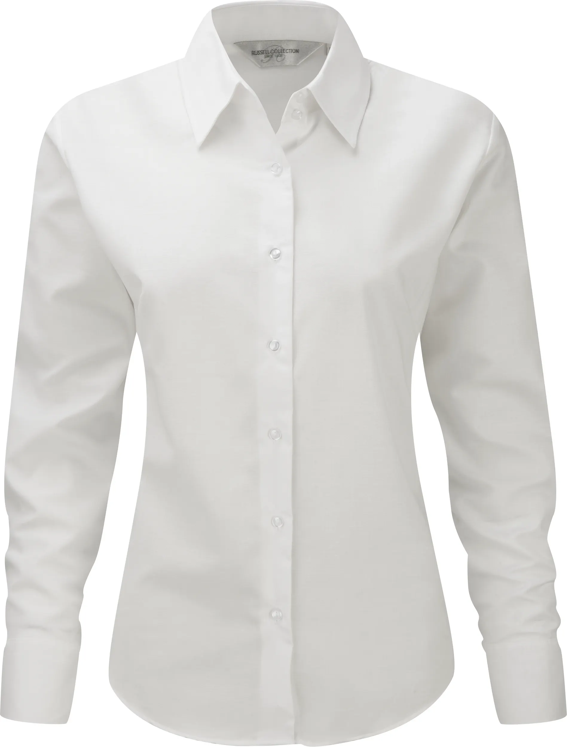 Camisa Oxford manga larga mujer