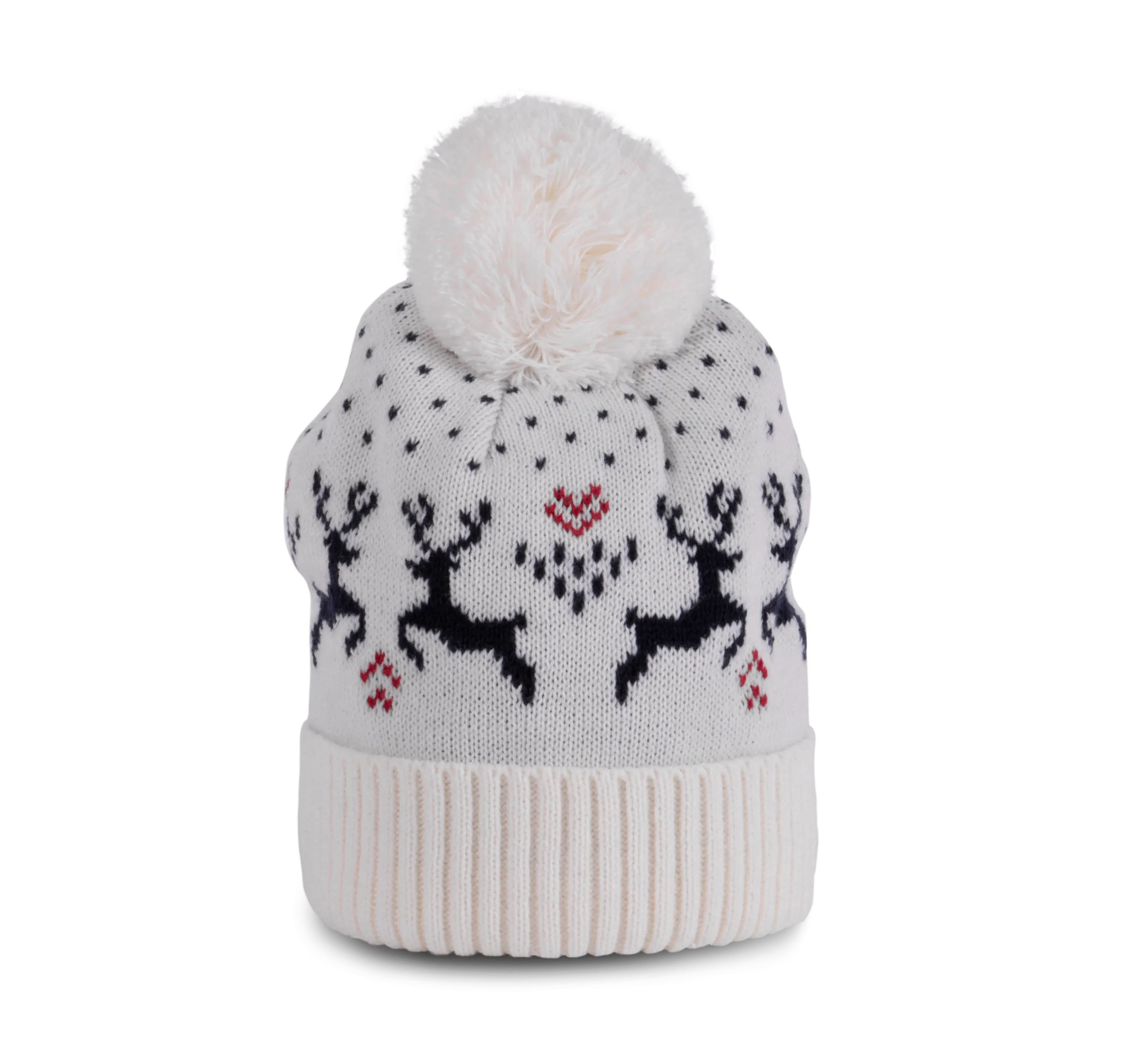 Gorro de Navidad con diseño de renos