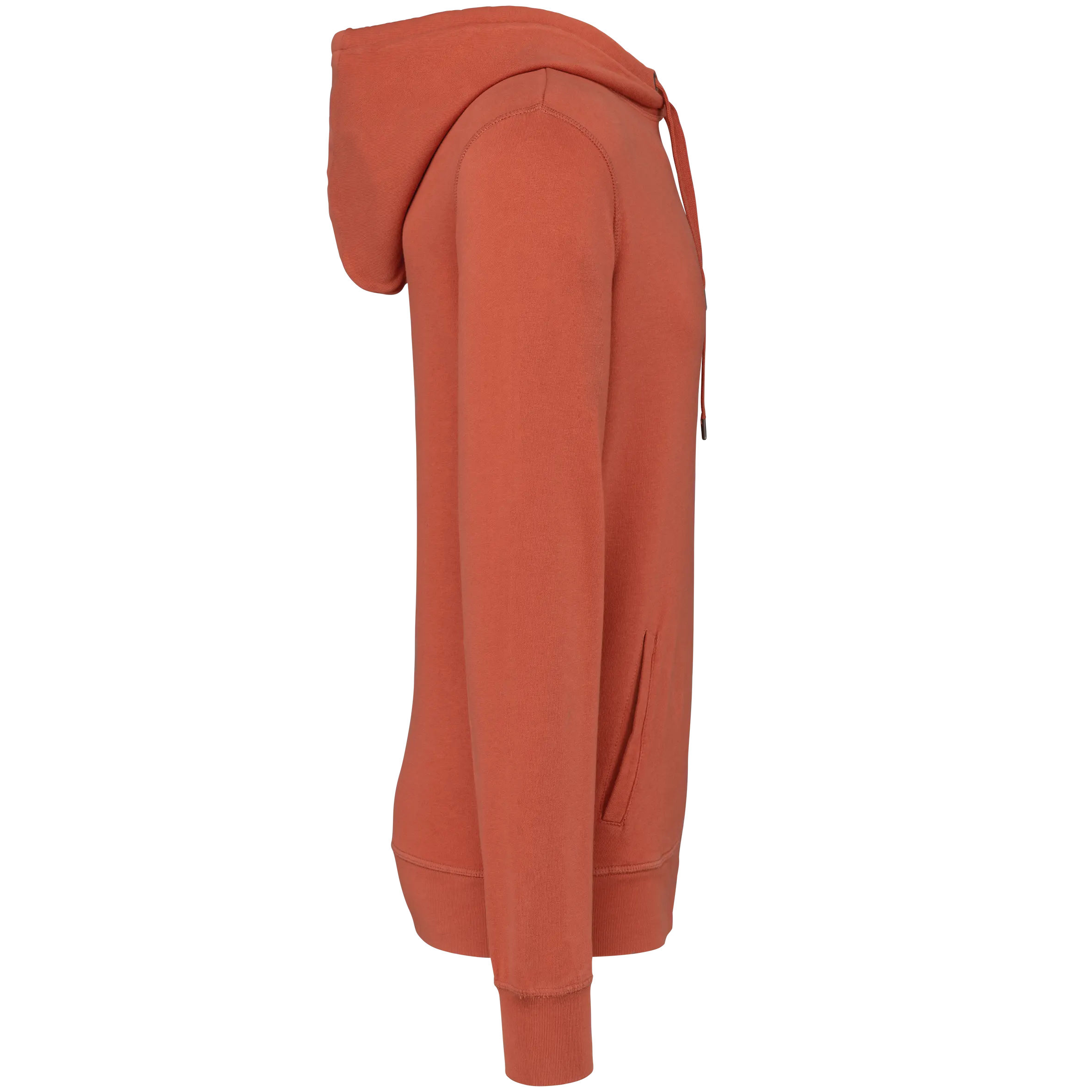 Sudadera ecorresponsable con capucha French Terry unisex