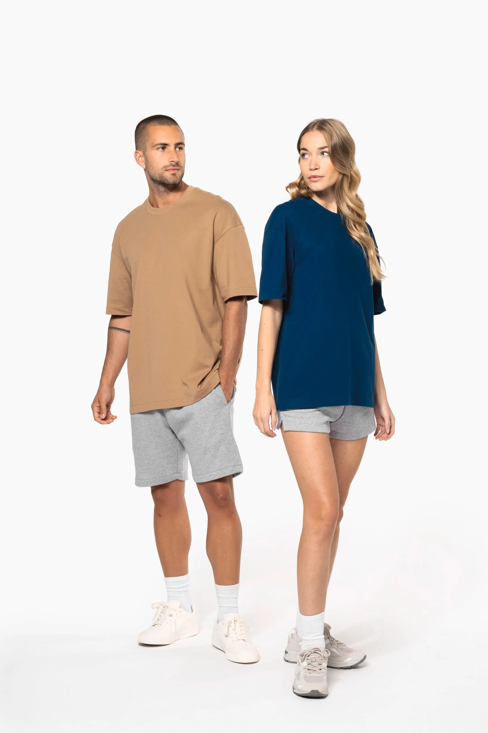 Camiseta oversize manga corta unisex