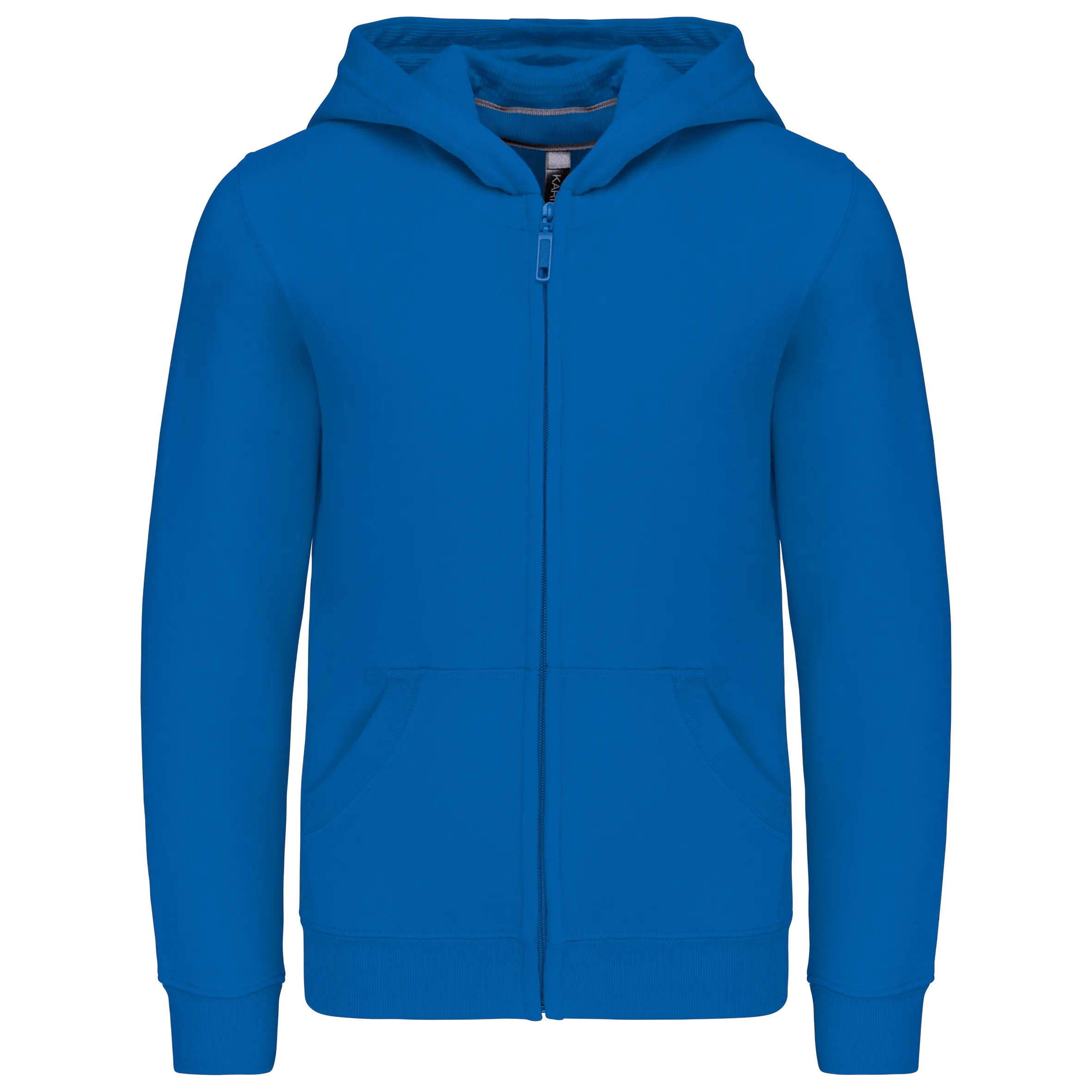 Sudadera capucha y cremallera niños
