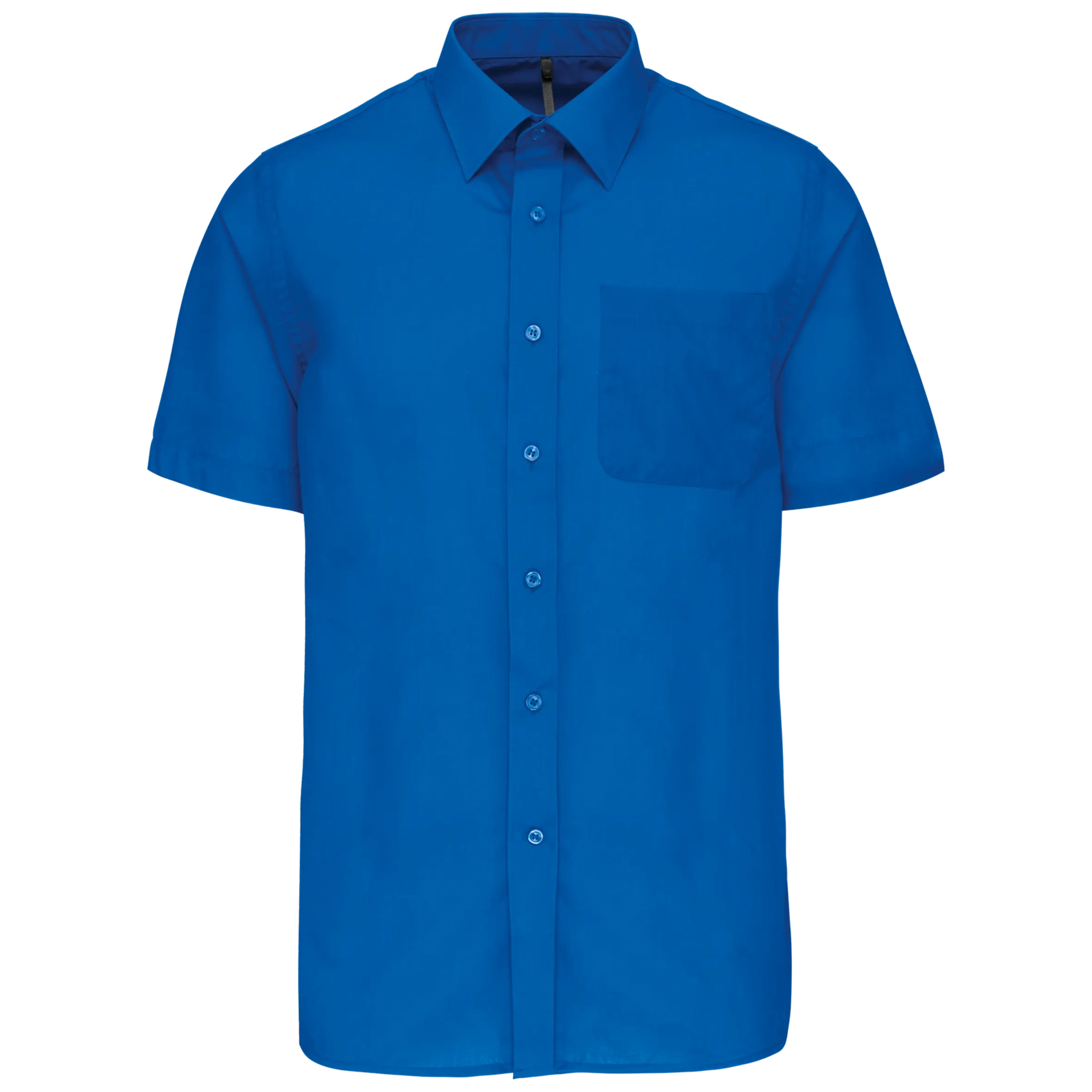 Camisa popelina de polialgodón manga corta de fácil cuidado hombre