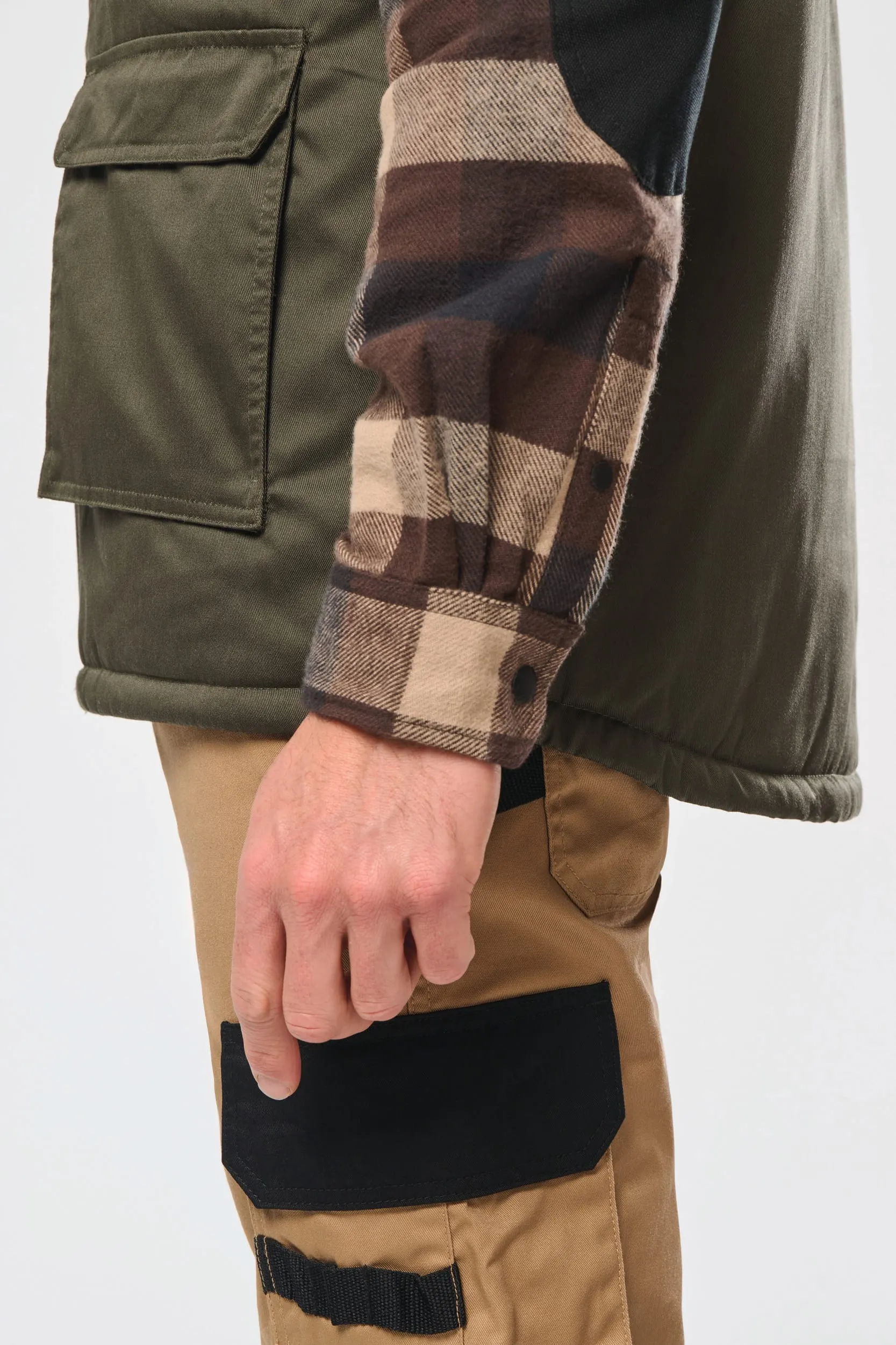 Chaleco polialgodón multibolsillos acolchado - Unisex