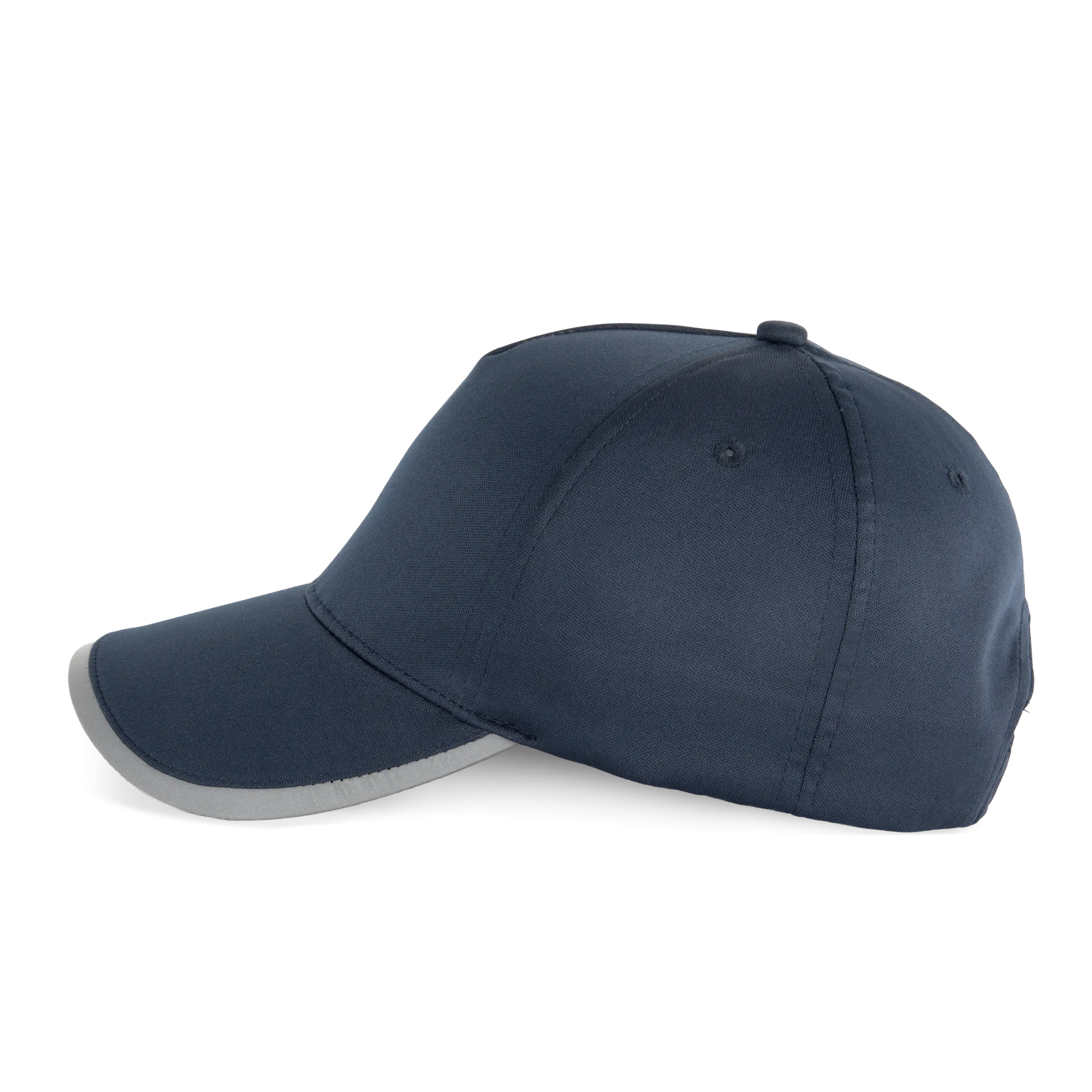 Gorra de 5 paneles de poliéster