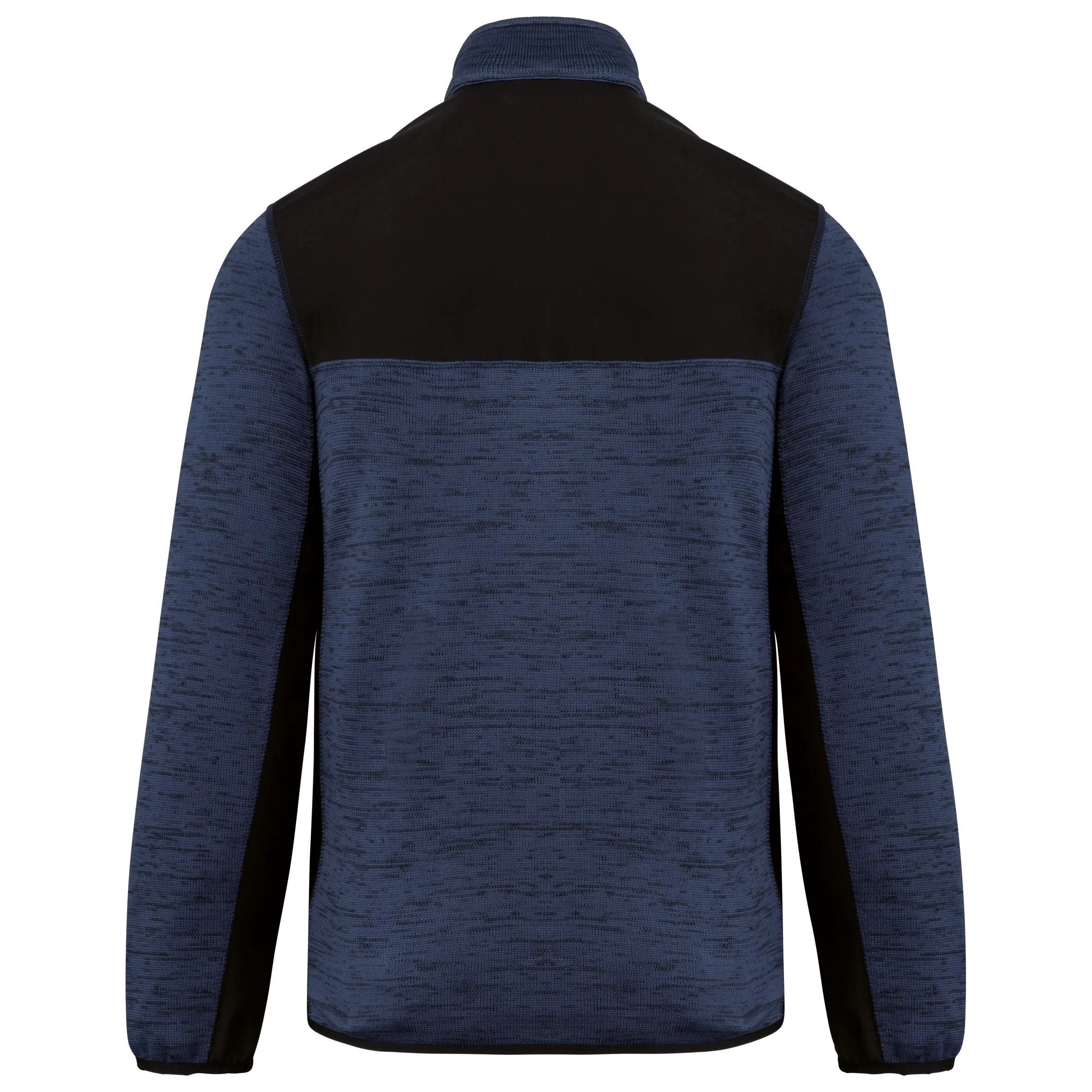 Navy Melange / Black