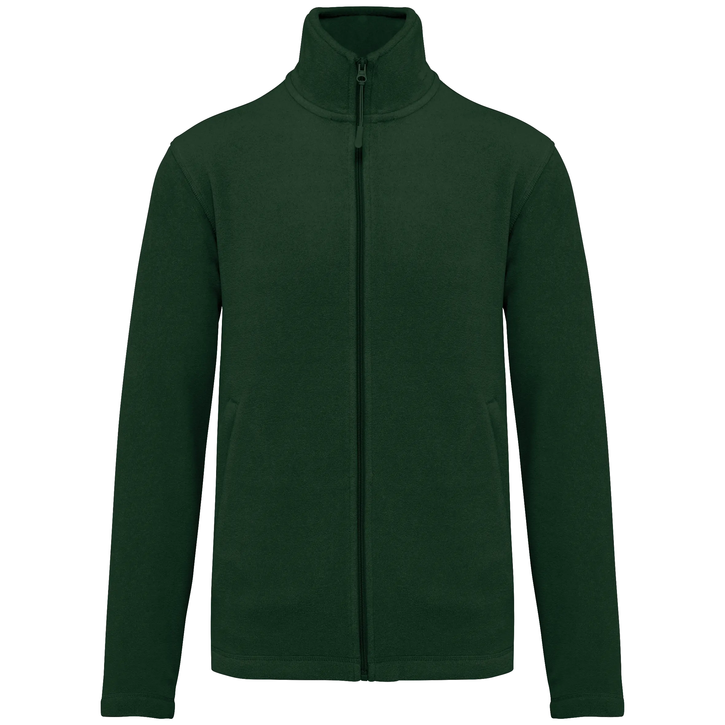 Chaqueta micropolar con cremallera hombre