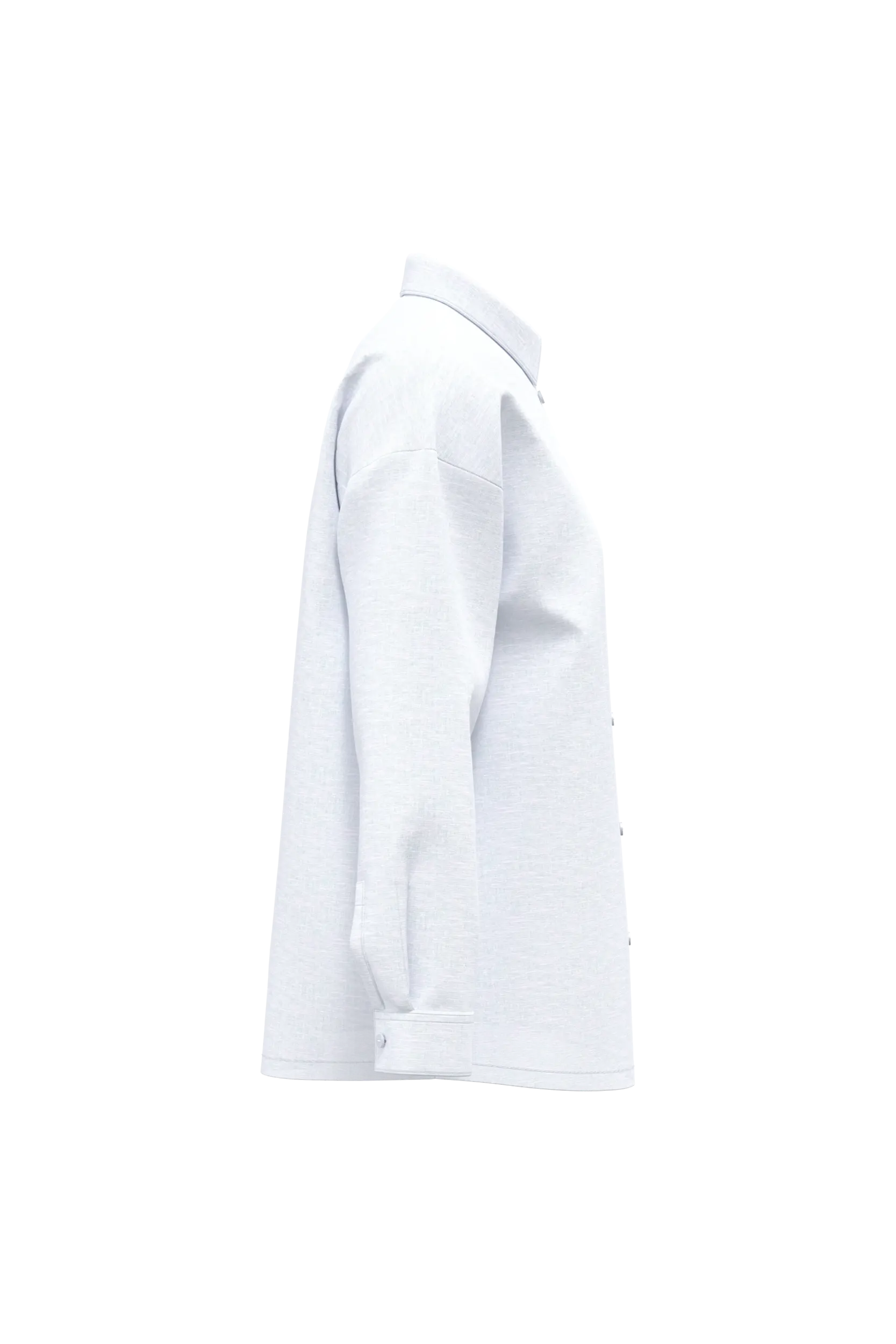 Camisa de lino oversize mujer