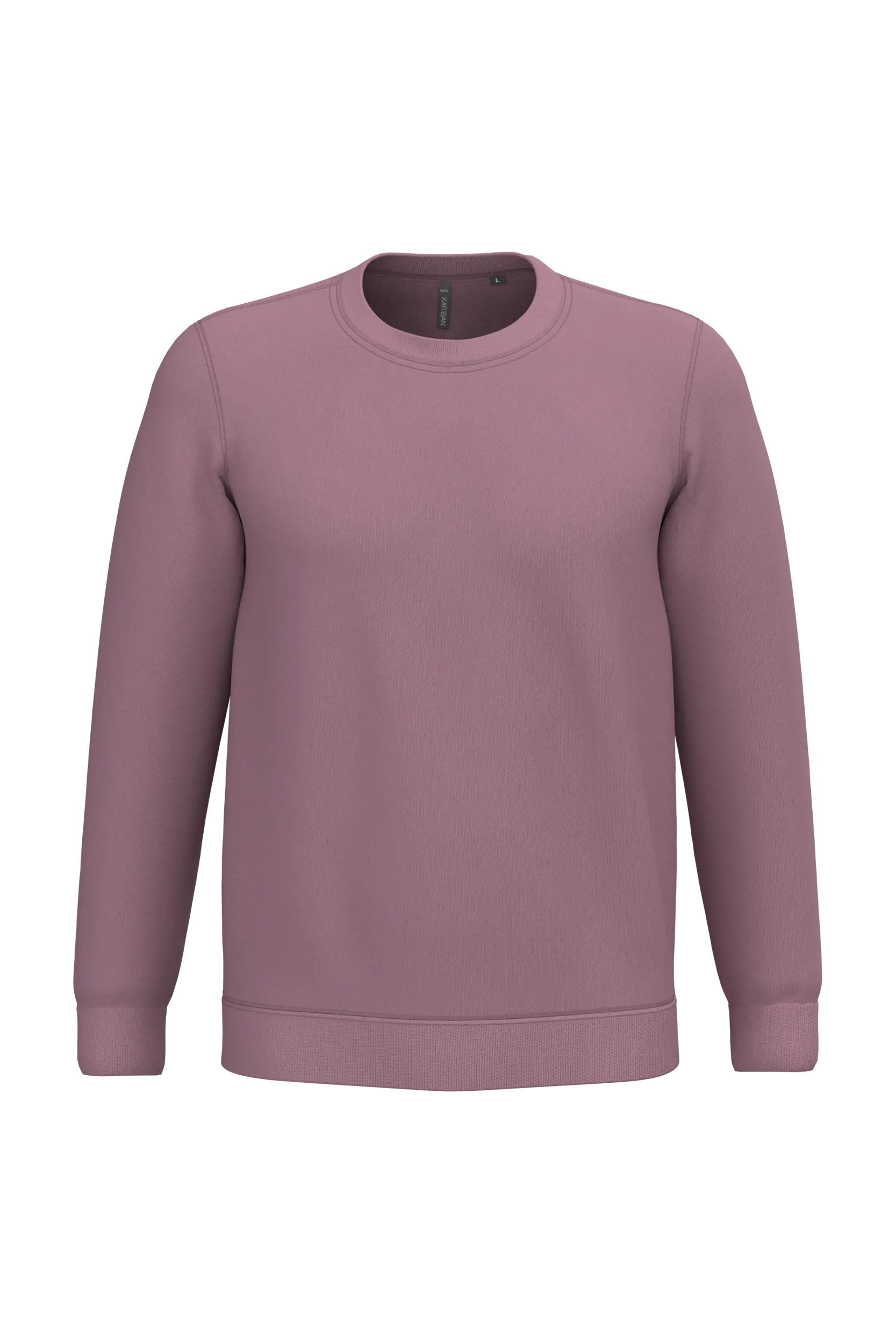Sudadera cuello redondo