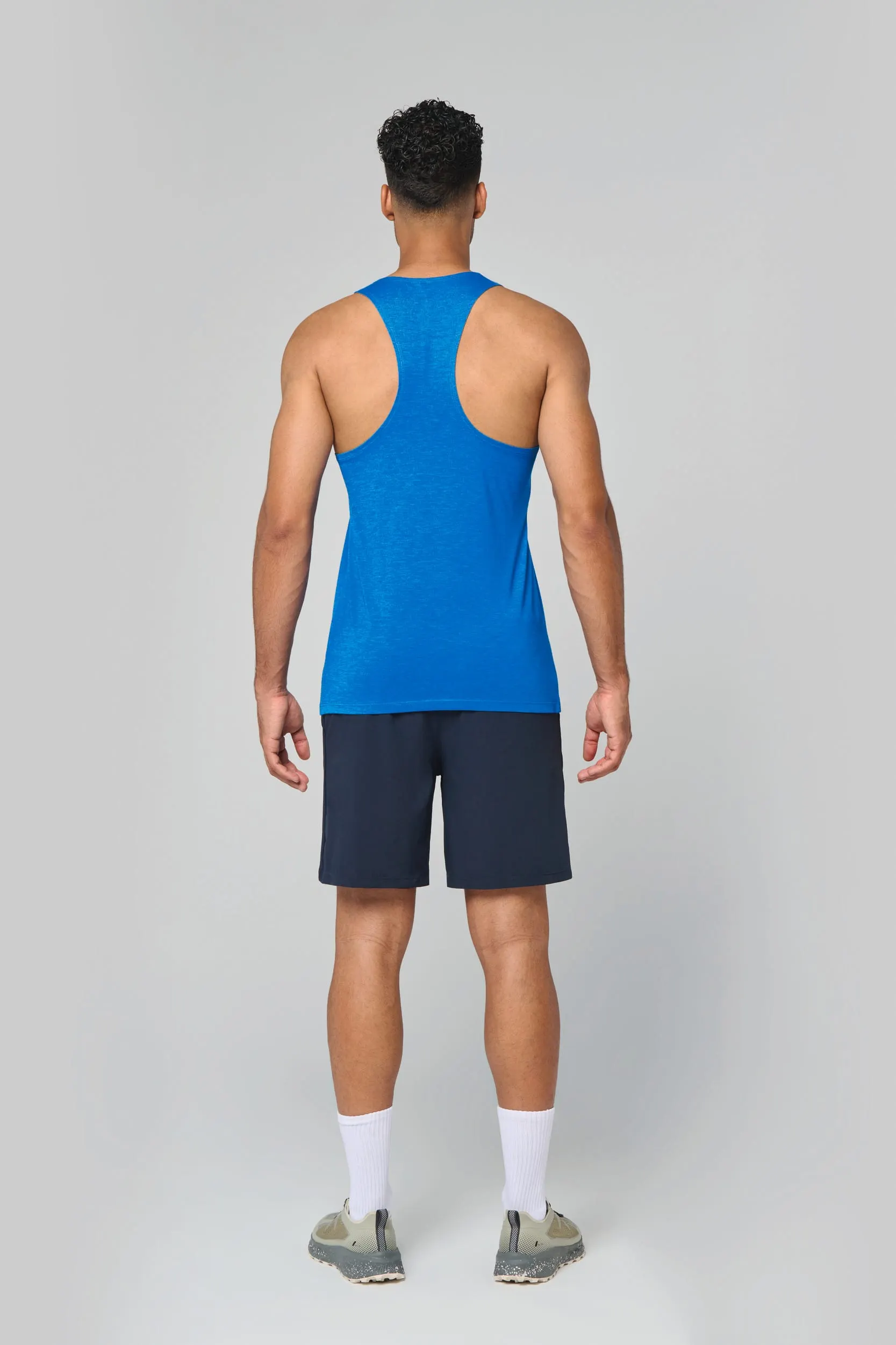 Camiseta de tirantes Triblend hombre