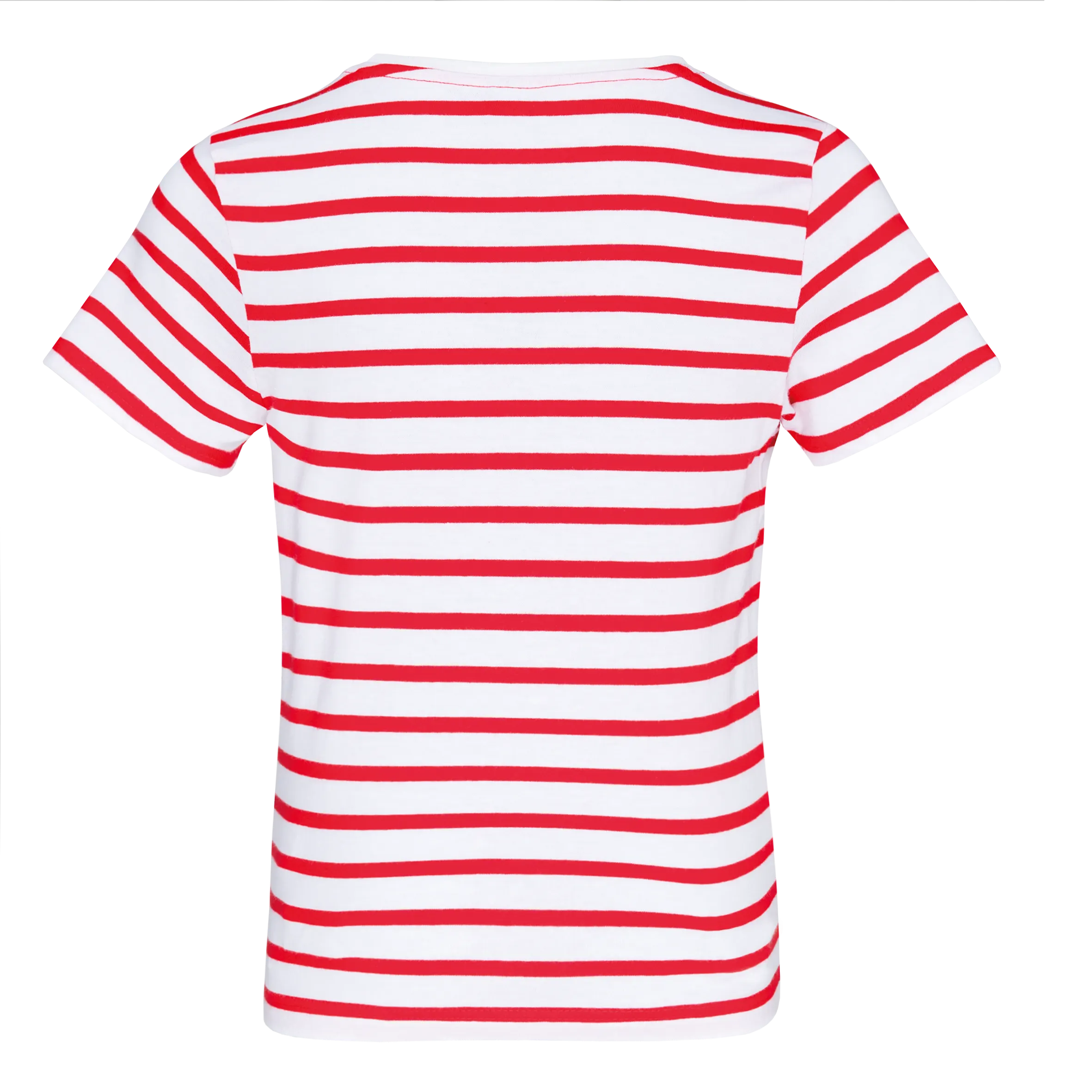 Camiseta Marinero a rayas con bolsillo manga corta para niños