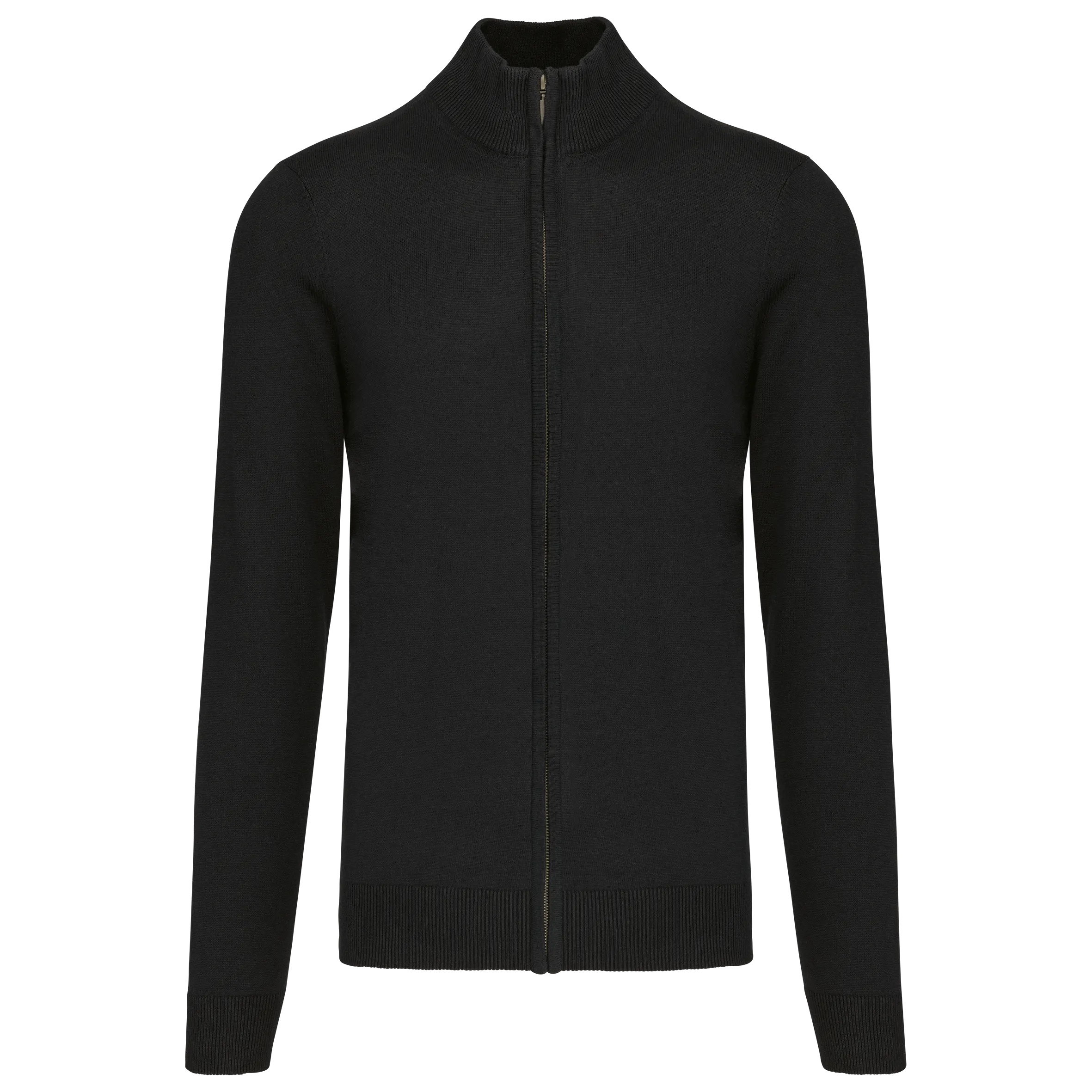 Chaqueta de punto con cremallera hombre