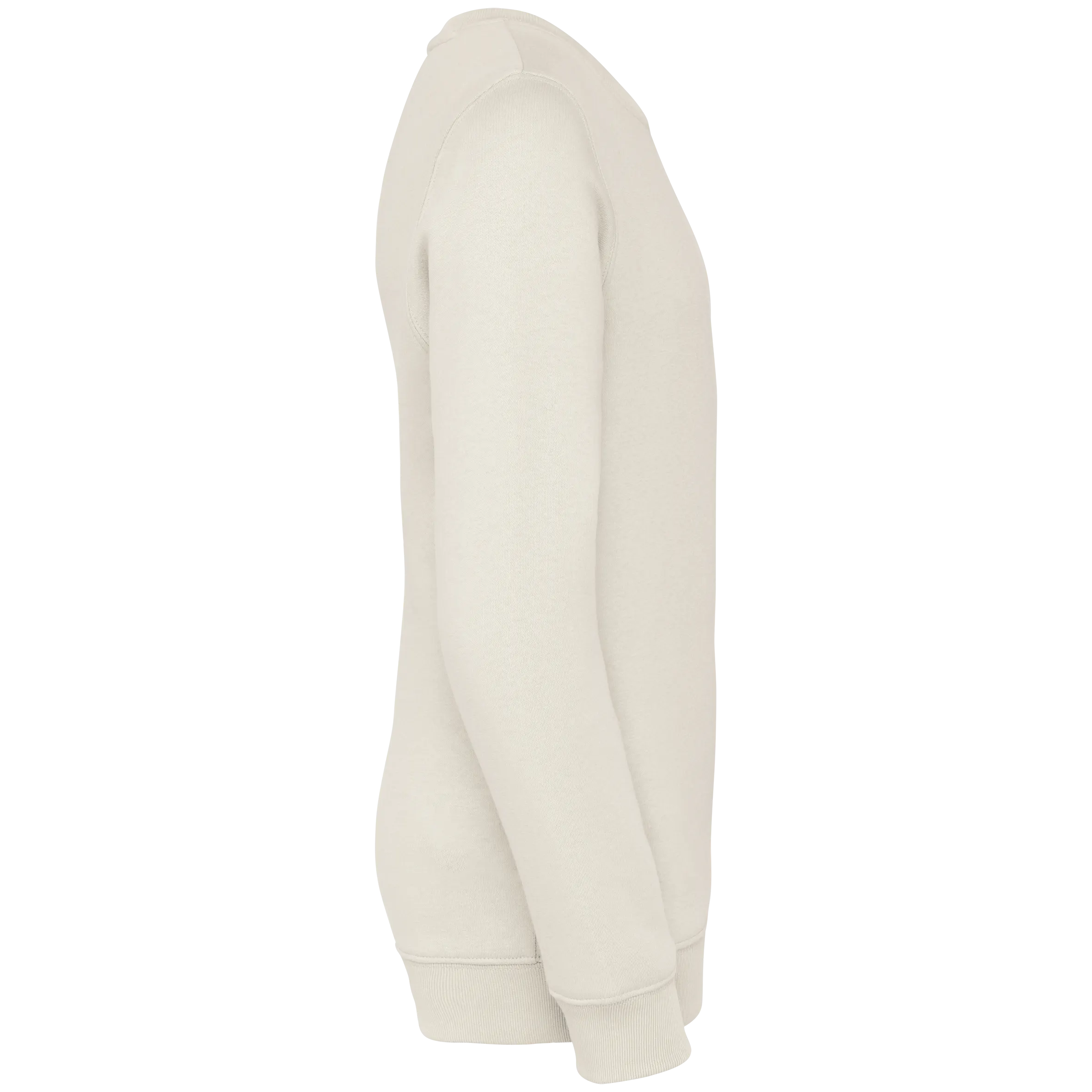 Sudadera ecorresponsable cuello redondo infantil