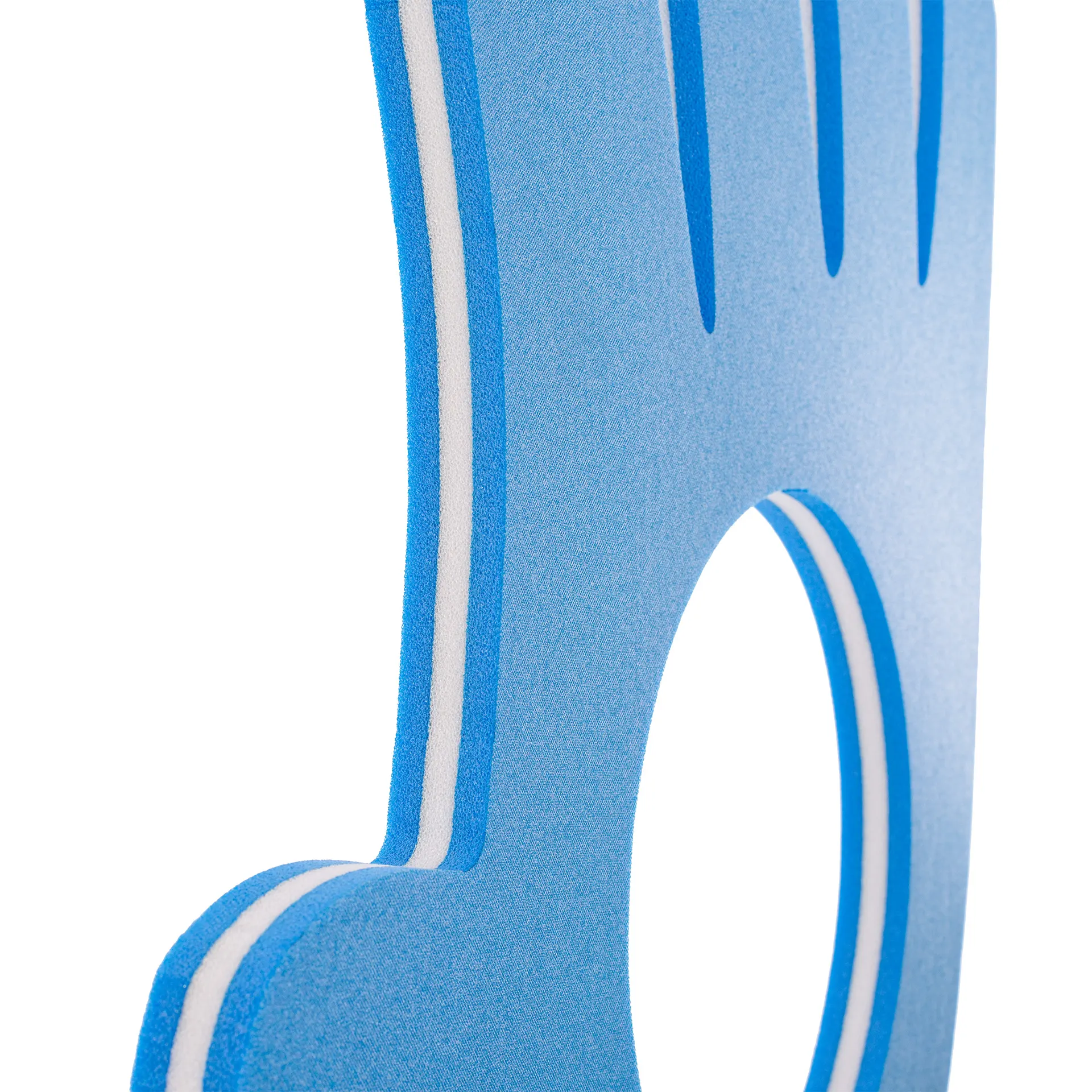 TAPIZ CON FORMA MANO 3 CM BICOLOR