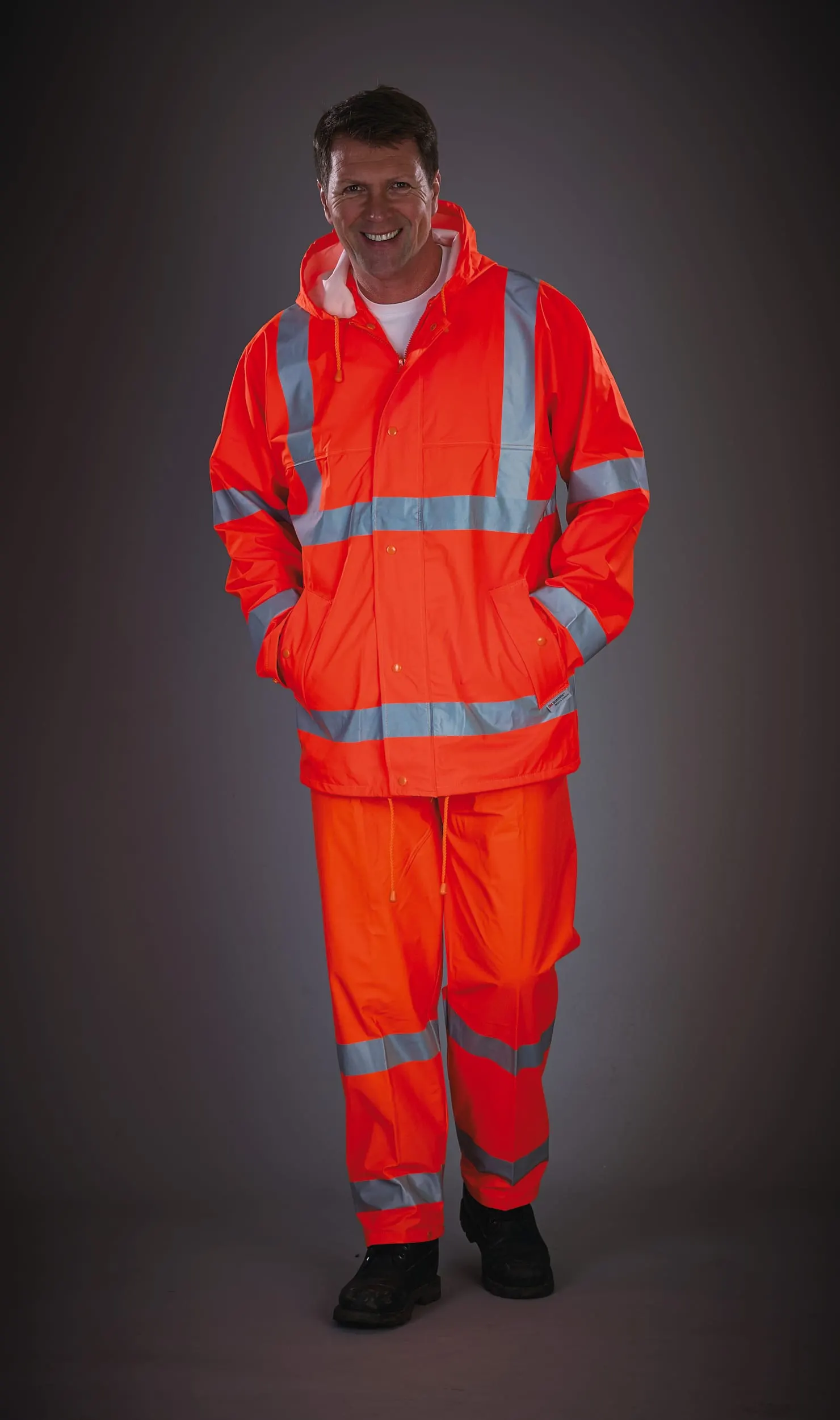 Chaqueta Alta Visibilidad Soft Flex transpirable para lluvia