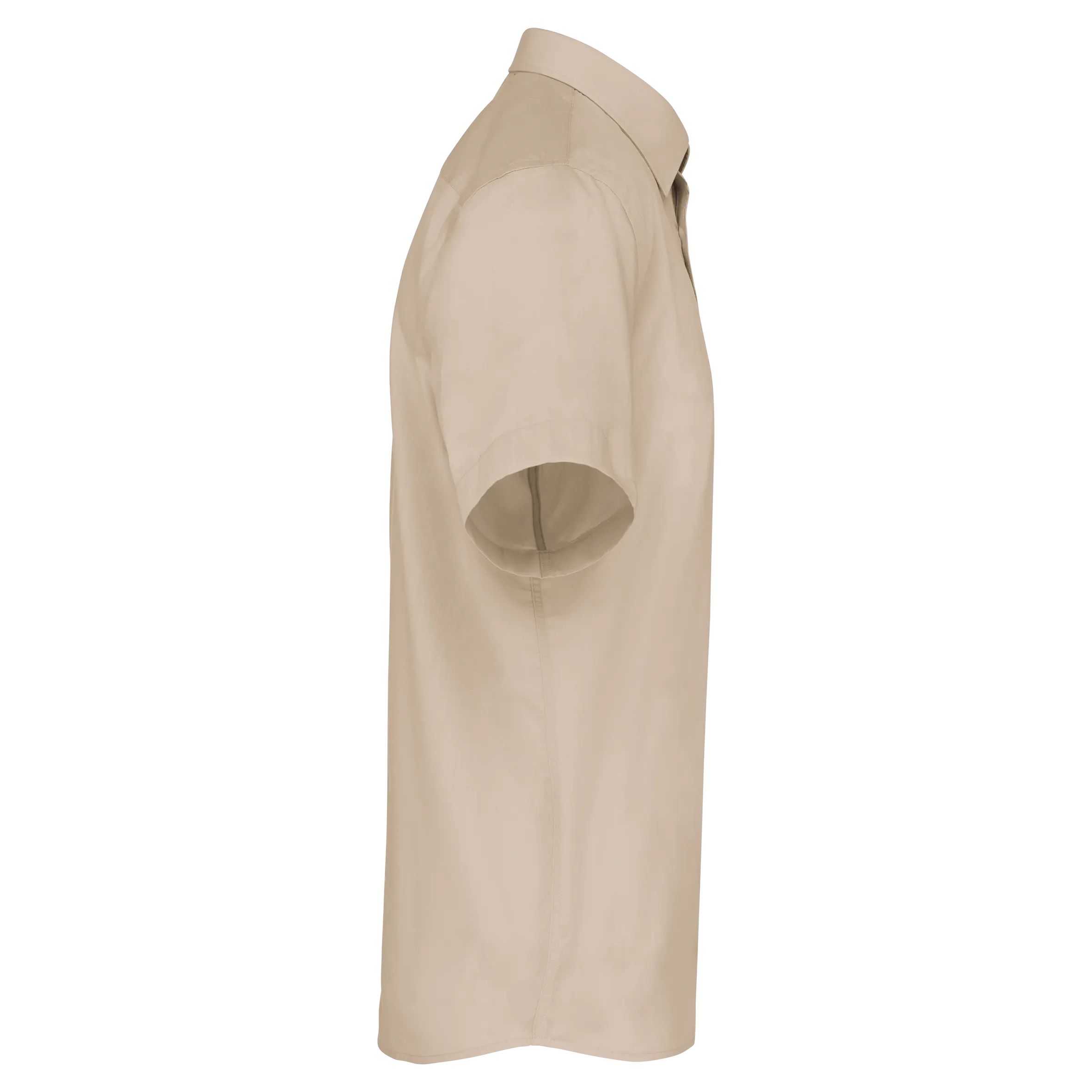 Camisa popelina de polialgodón manga corta de fácil cuidado hombre