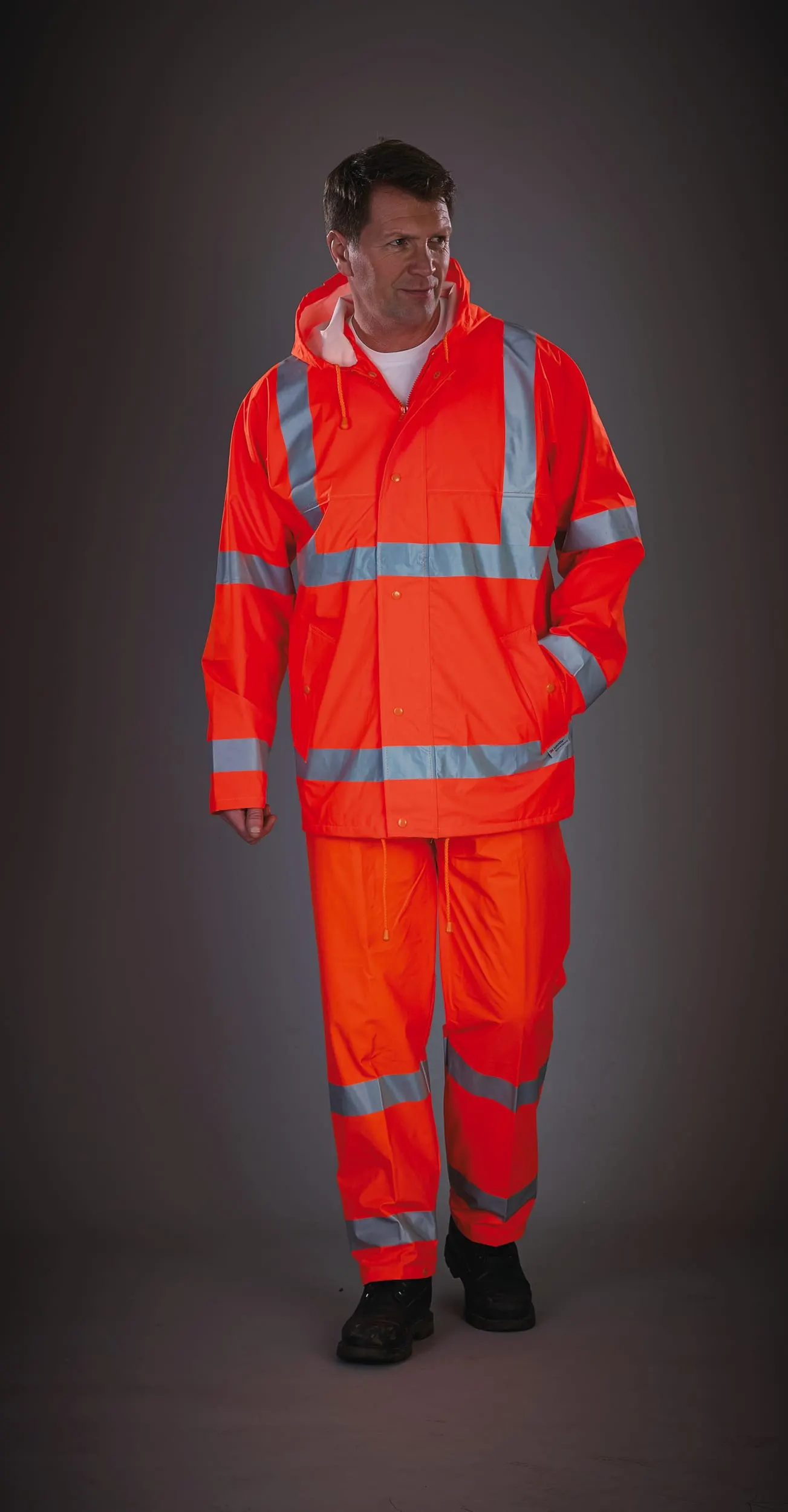 Pantalón Alta Visibilidad Soft Flex transpirable para lluvia