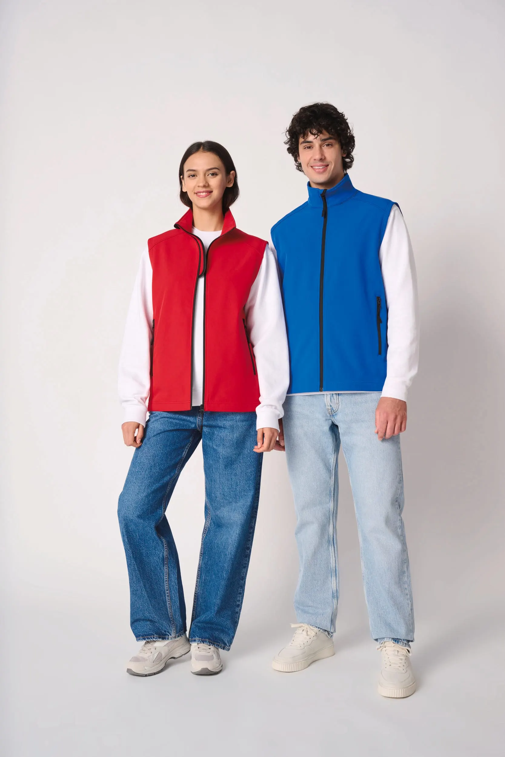 Chaleco softshell de 2 capas unisex