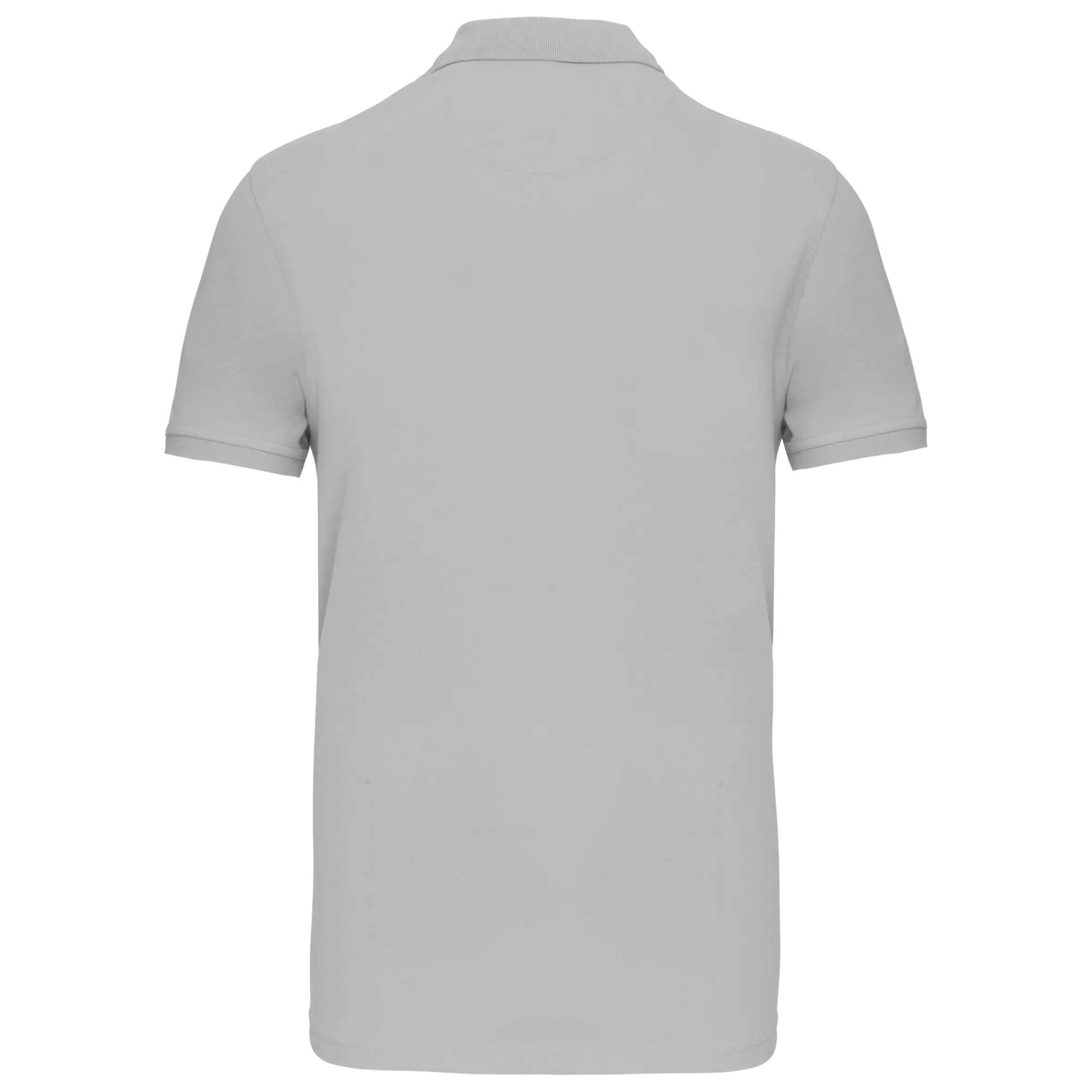 Polo de punto piqué manga corta hombre