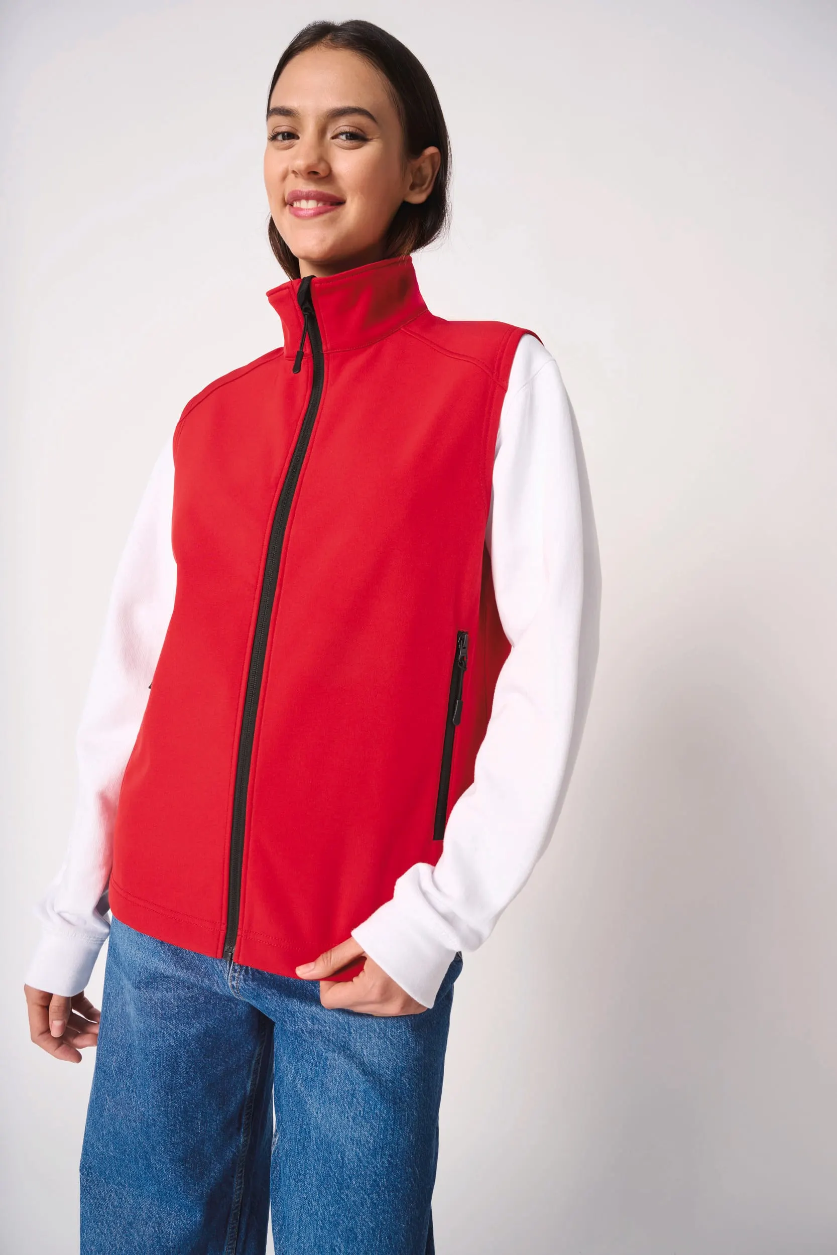 Chaleco softshell de 2 capas unisex