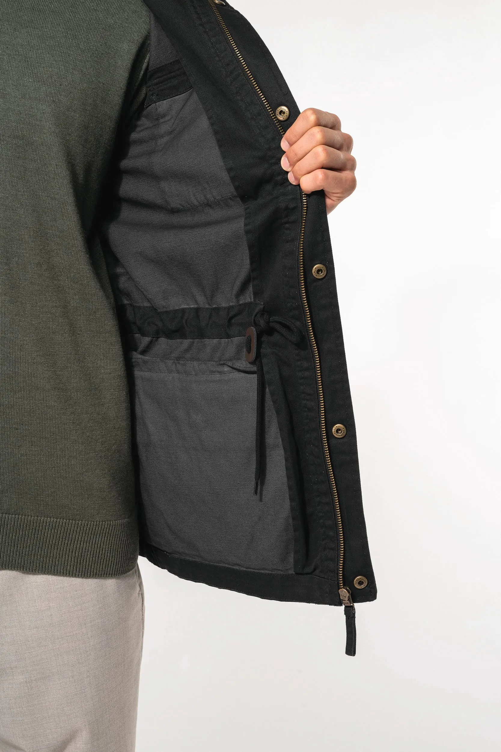 Chaqueta safari hombre